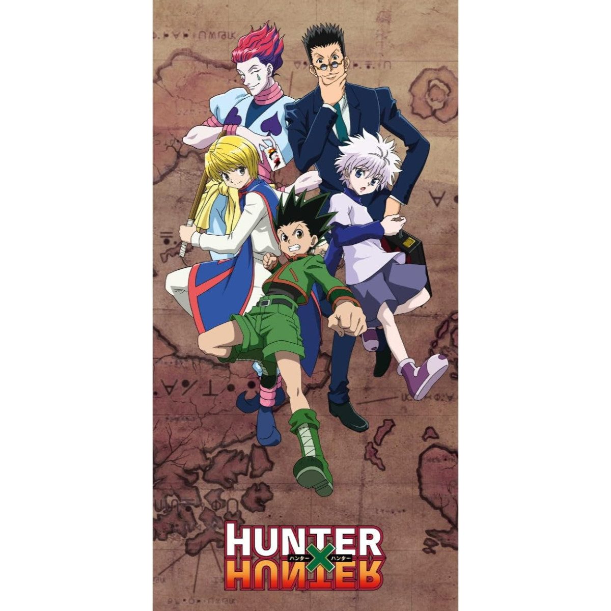 Hunter x Hunter Badetuch - Handtuch 70x140 cm Baumwolle Badetuch saugfähig Duschtuch, (1-St)