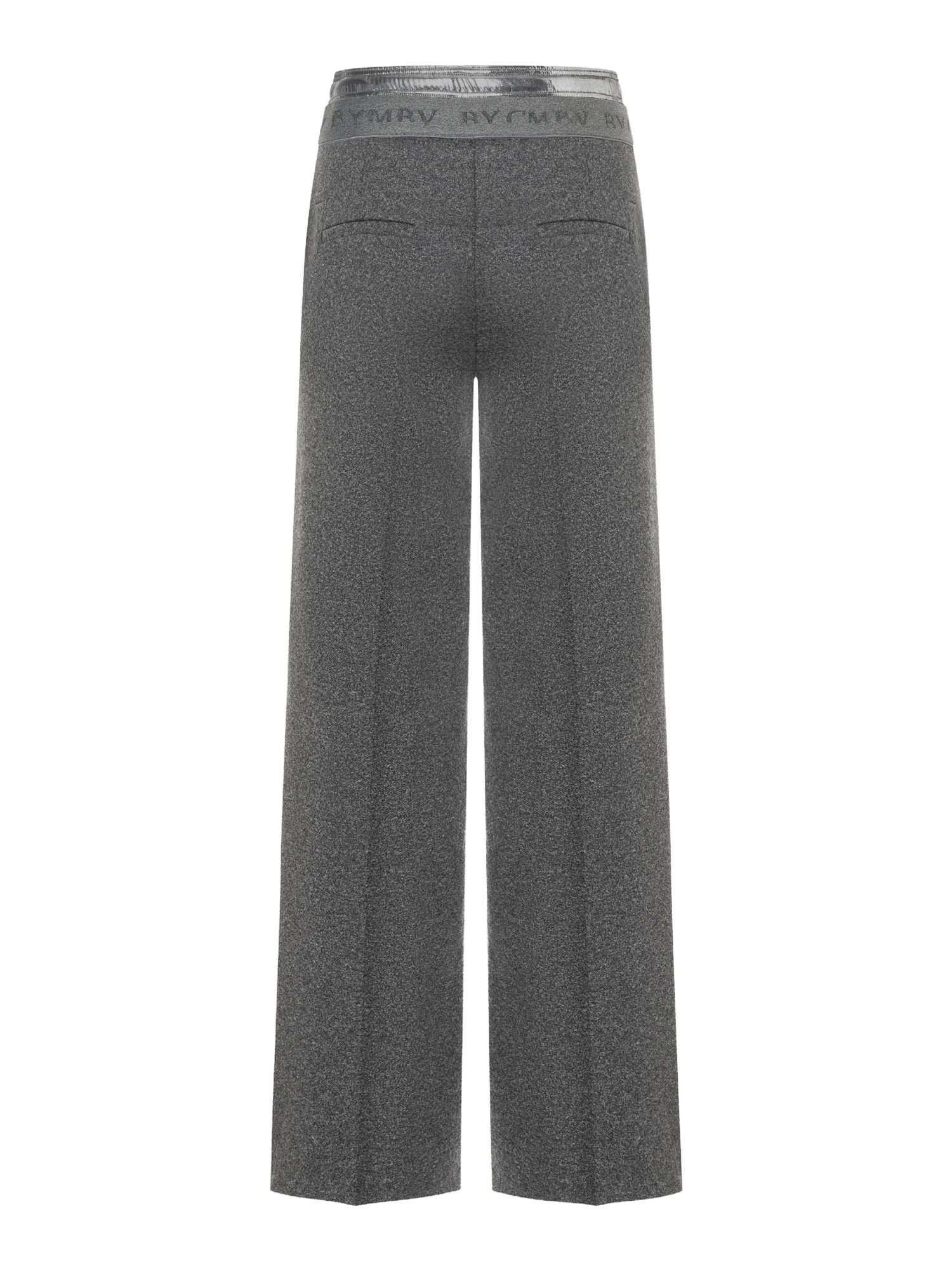 Cambio Stoffhose grau,Casual,Viskose,Meliert,Wide Leg,Hoch