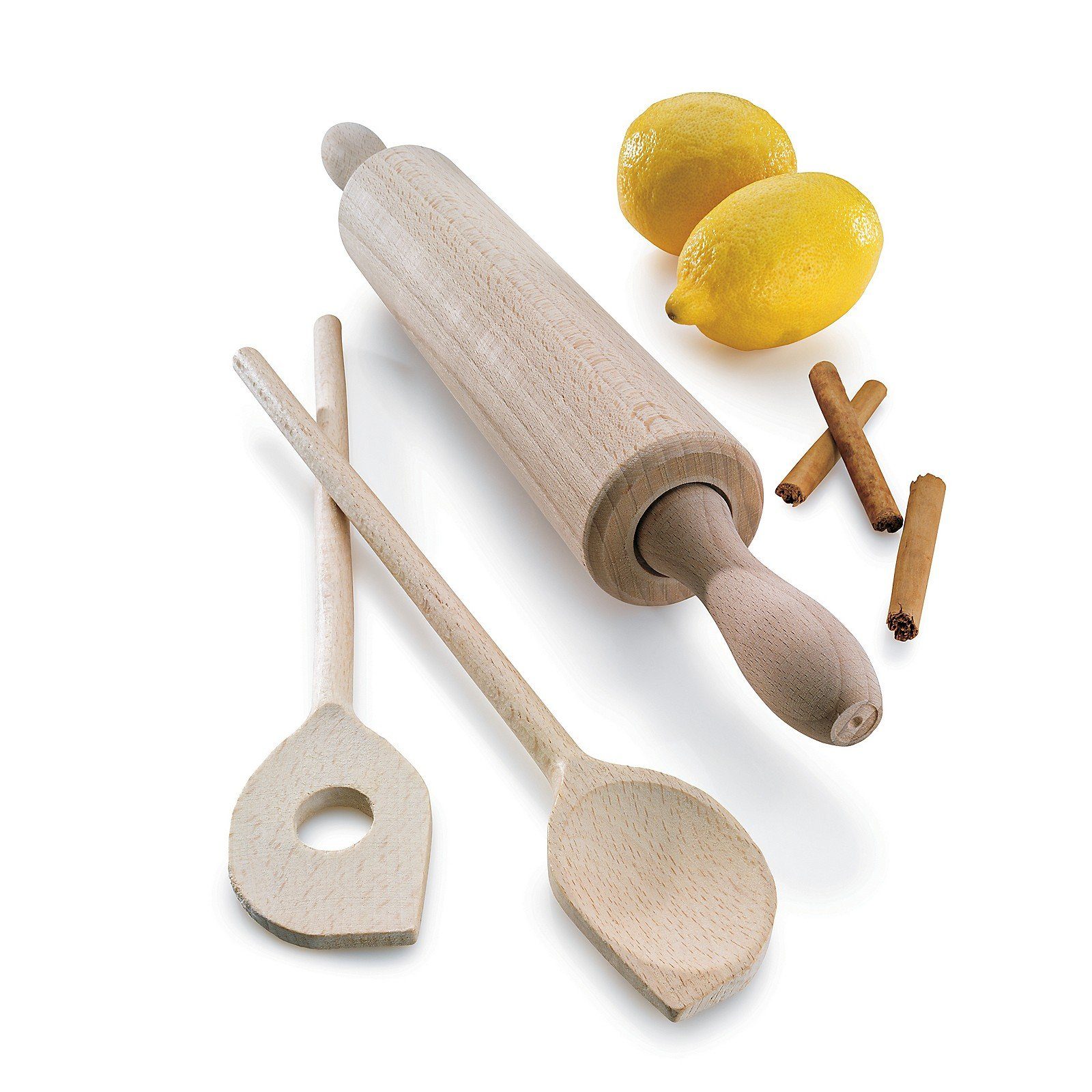 kela Nudelholz Maribor Buchenholz, naturbelassenes Buchenholz
