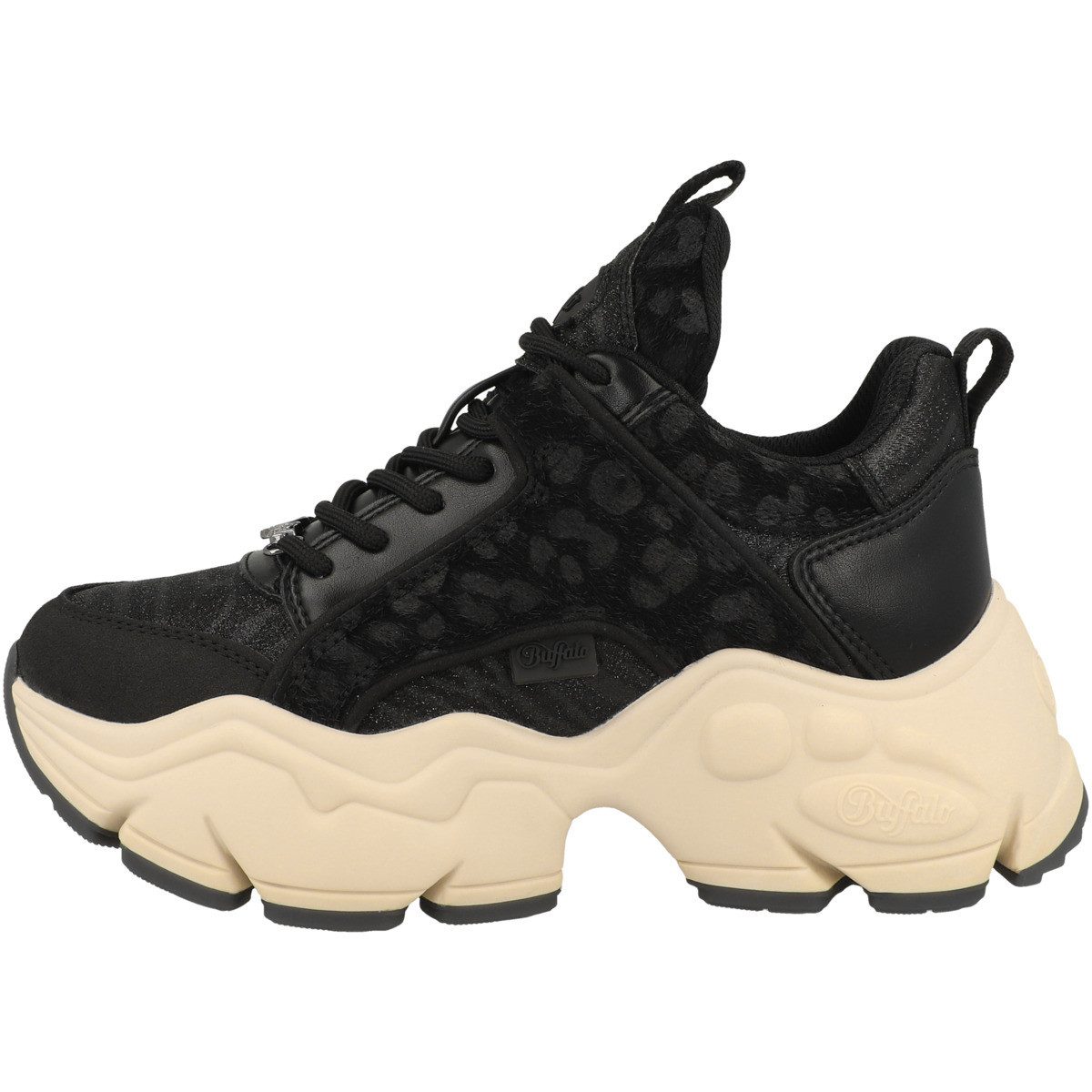Buffalo Binary Glam Damen Sneaker Turnschuhe, Sportschuhe, Freizeitschuhe, Halbschuhe, Schnürschuhe