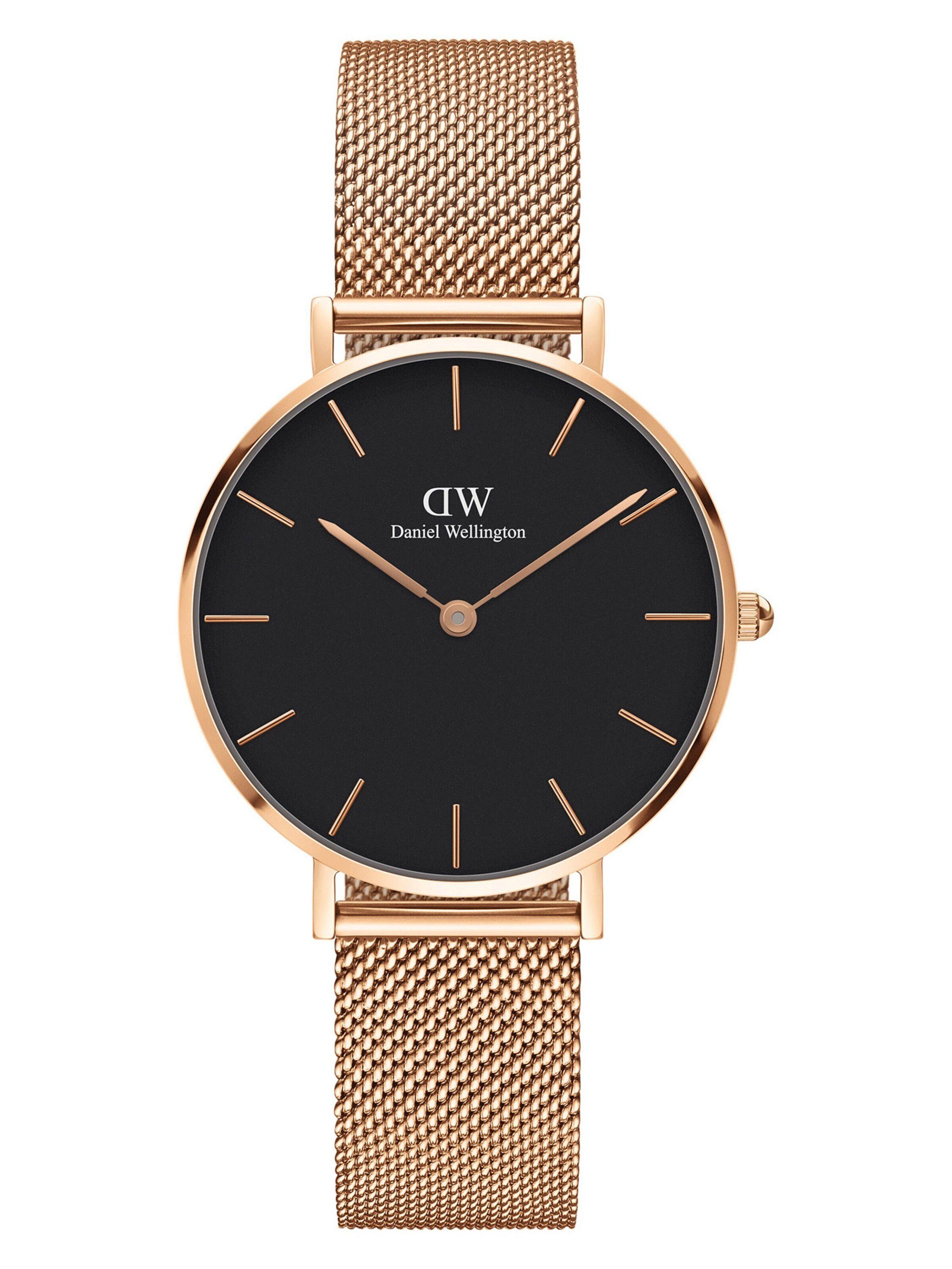 Daniel Wellington Mechanische Uhr Classic Petite Melrose DW00100161, (1-tlg)