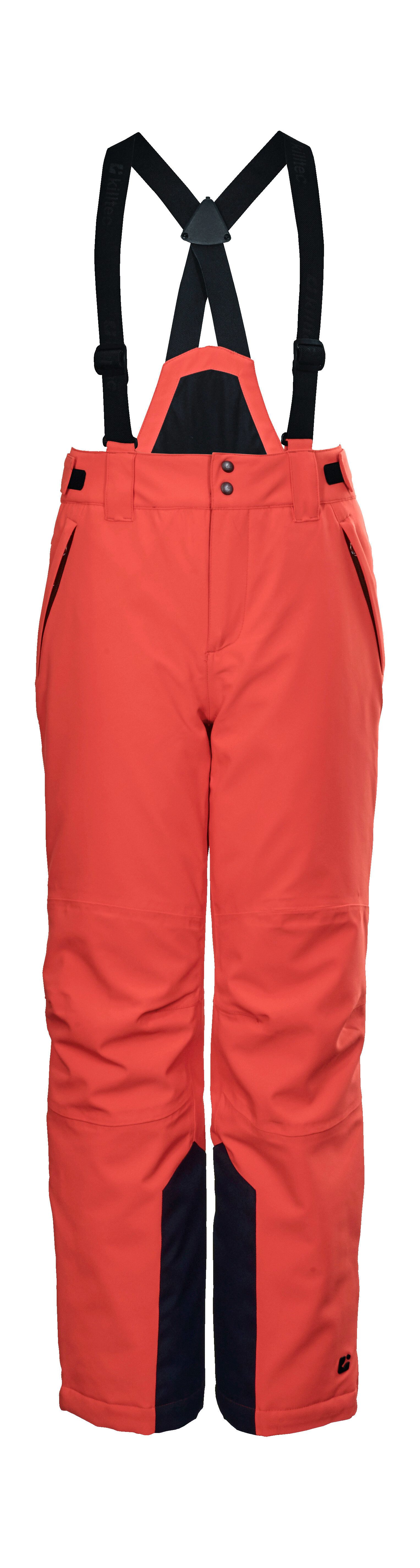 Killtec Skihose KSW 79 BYS SKI PNTS Wasserdichte, atmungsaktive Skihose mit abnehmbarem Latz und Stauraum