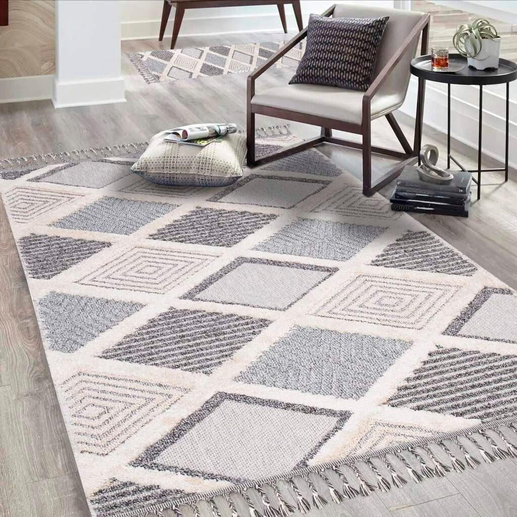 Carpet City Hochflor-Teppich Valencia 731, rechteckig, Höhe: 20 mm, Läufer, günstig online kaufen