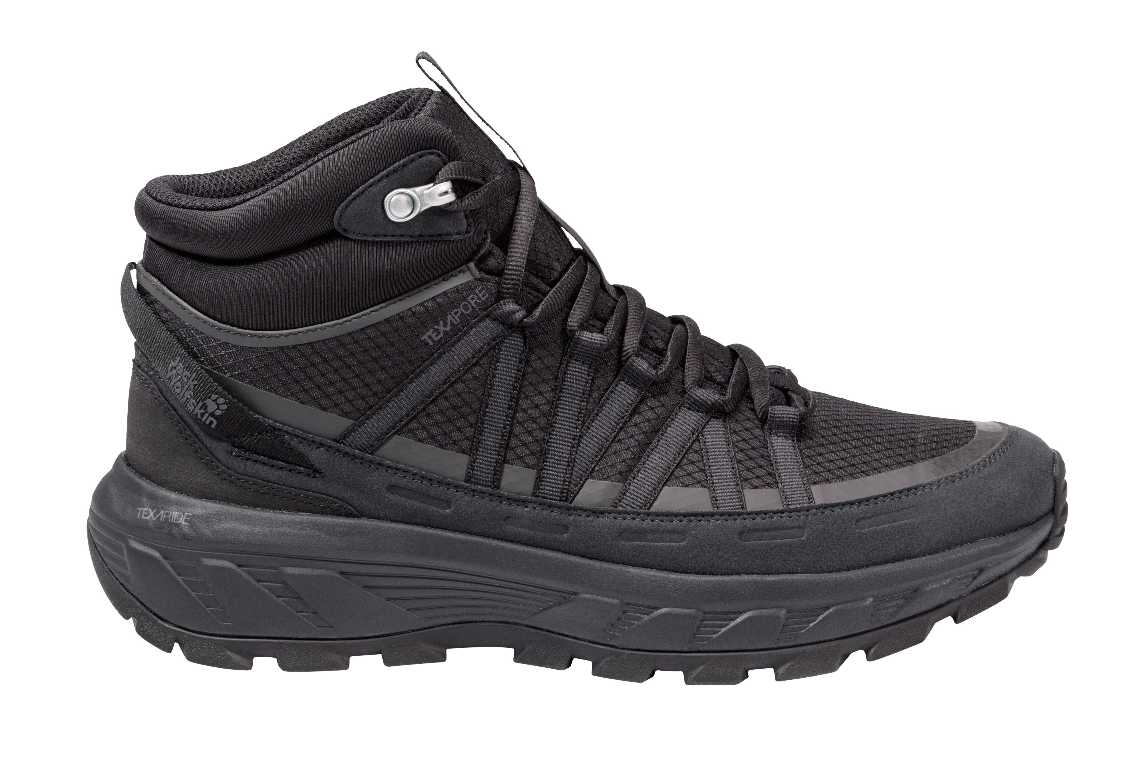 Jack Wolfskin WILD HIKE TEXAPORE MID M Wanderschuh wasserdicht, Trekkingschuh