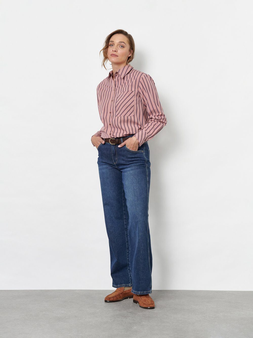 TONI Klassische Bluse Clyde mit Streifen
