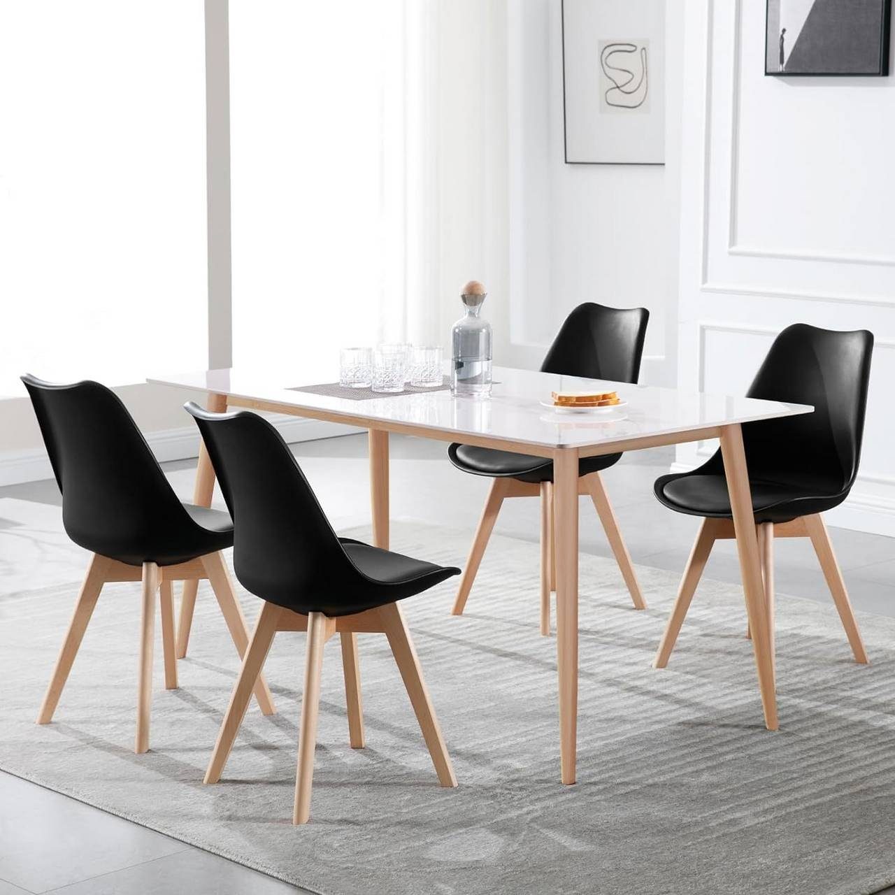 Woltu Esszimmerstuhl (Set, 4 St), Polsterstuhl günstig online kaufen