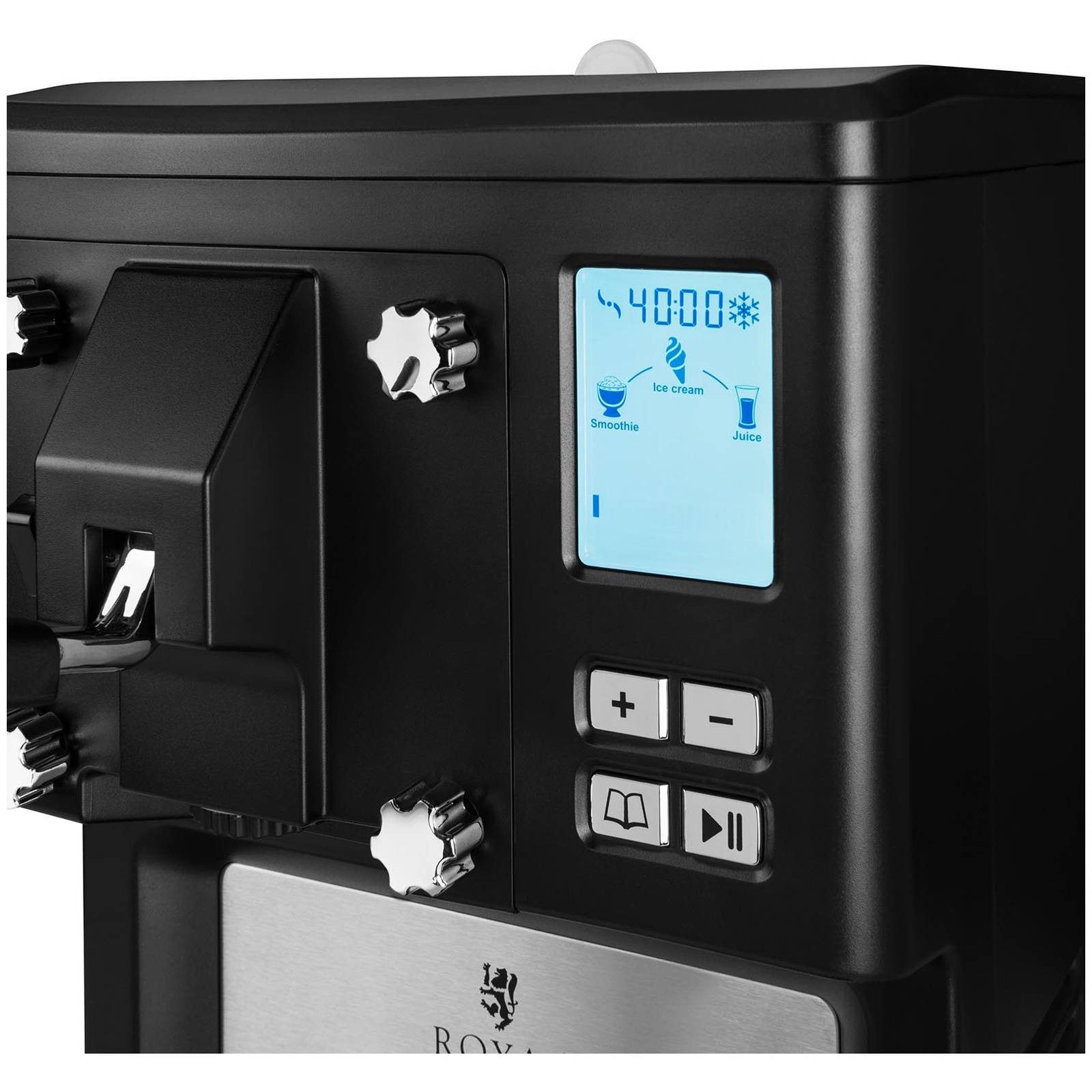 Royal Catering Eismaschine Softeismaschine 1,5 l Profi Frozen Yogurt Sorbet Soft Ice 200 W, 200 W