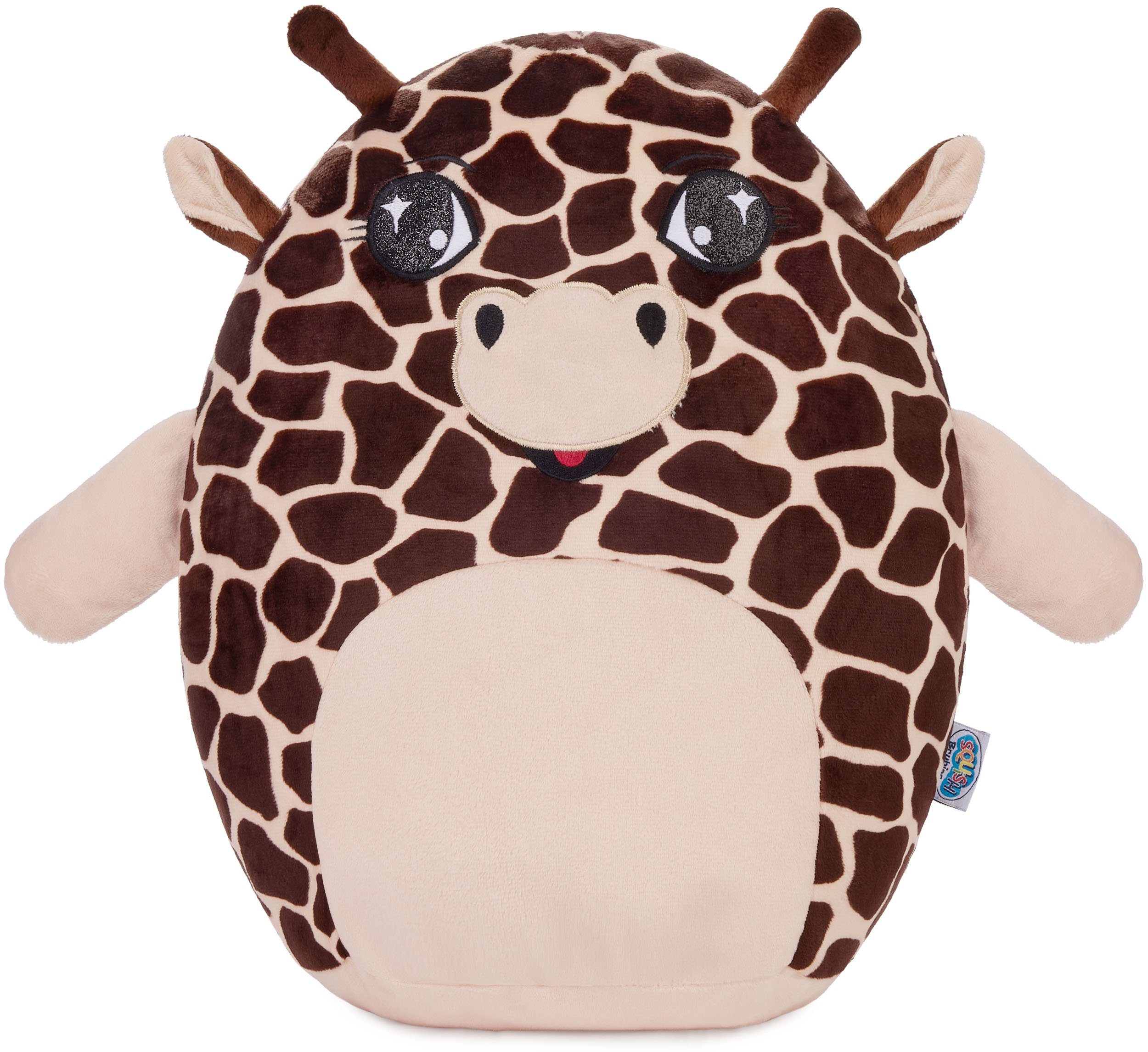 SQUISHBRUBIES Kuscheltier Gigi die Giraffe - 35 cm Stofftier - Superweich (1-St), Plüschtier zum Kuscheln, Verschenken und Sammeln