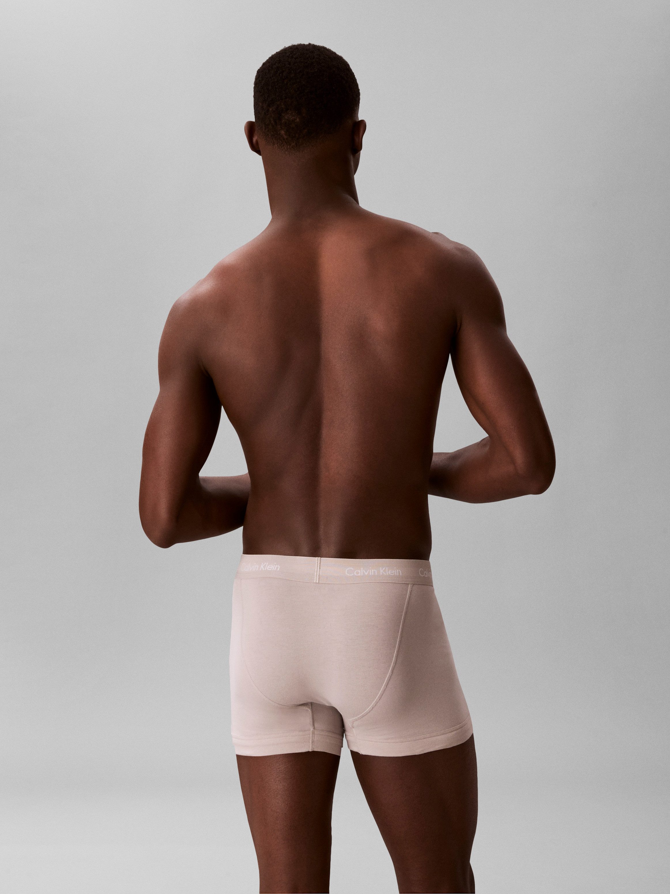 Calvin Klein Underwear Trunk TRUNK 3PK (Packung, 3-St) mit Calvin Klein Logo-Elastikbund (3 Stück)