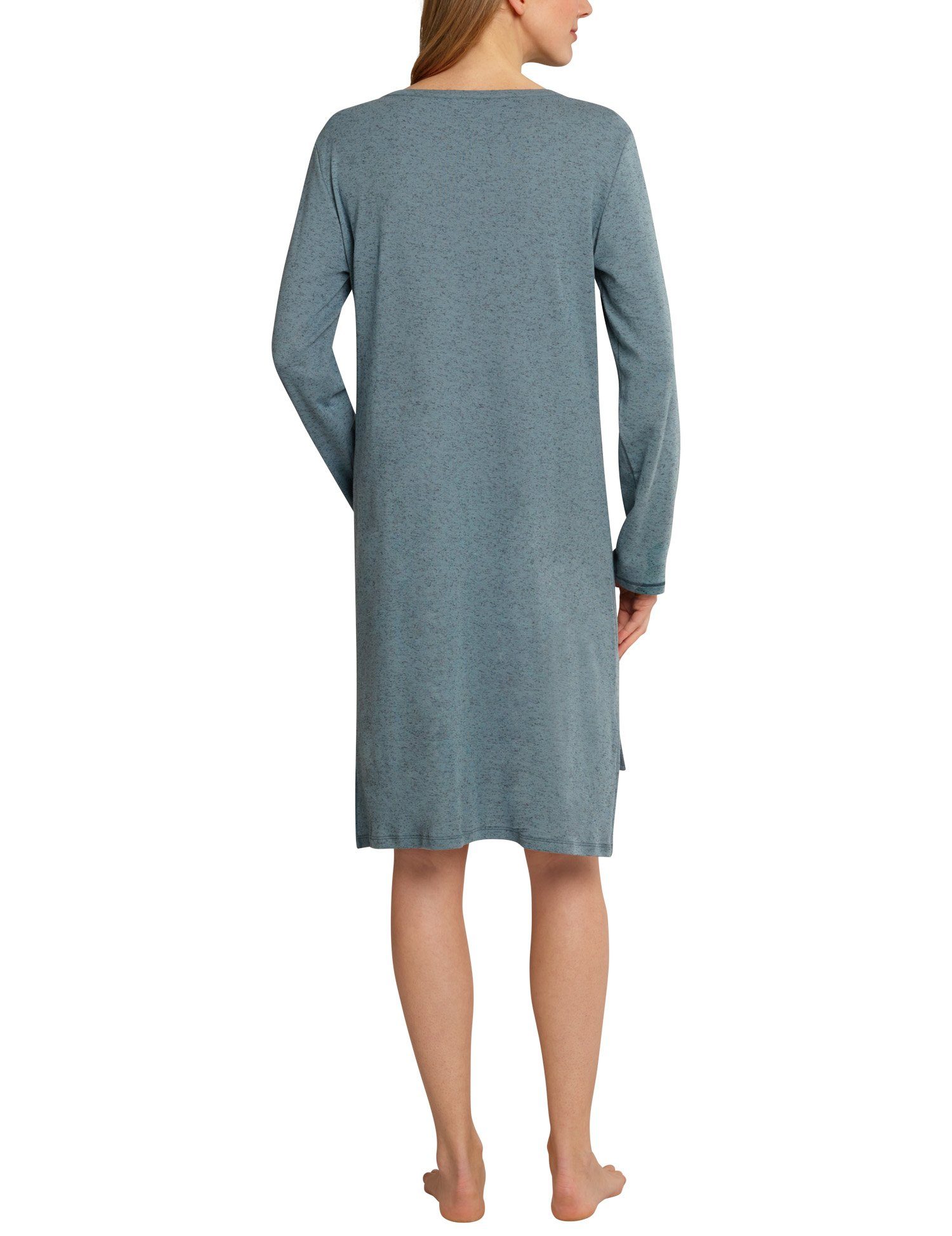 Schiesser Nachthemd selected 1-tlg., Set) (Set, premium Sleepshirt, Arm, Nachthemd, 1/1 Damen 100cm
