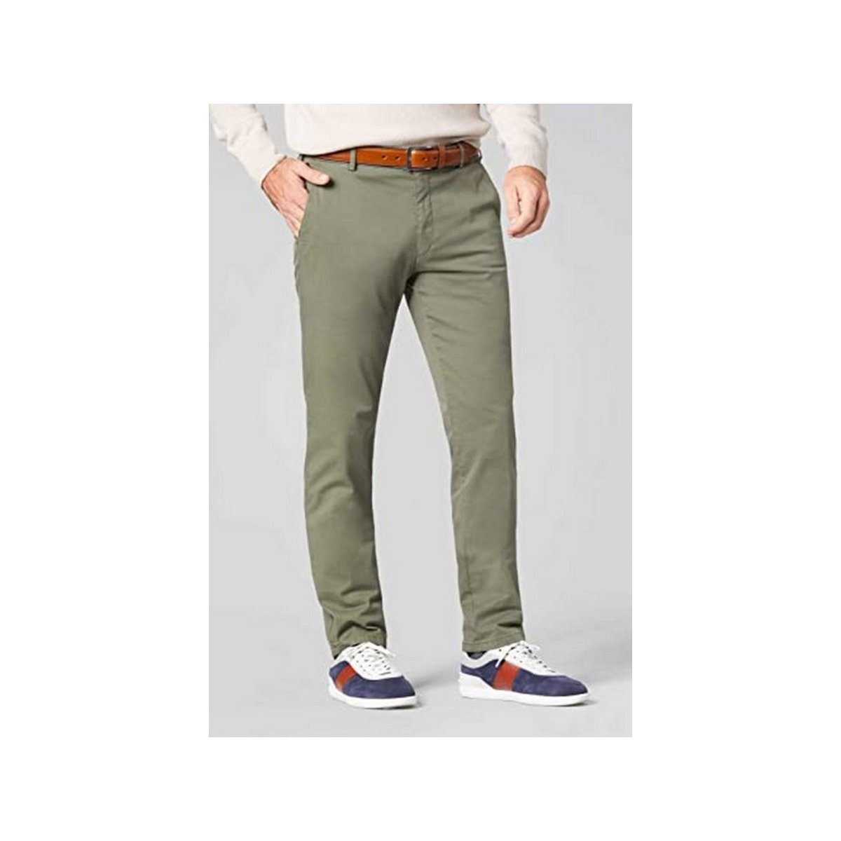 (1-tlg) Shorts MEYER regular dunkel-grün