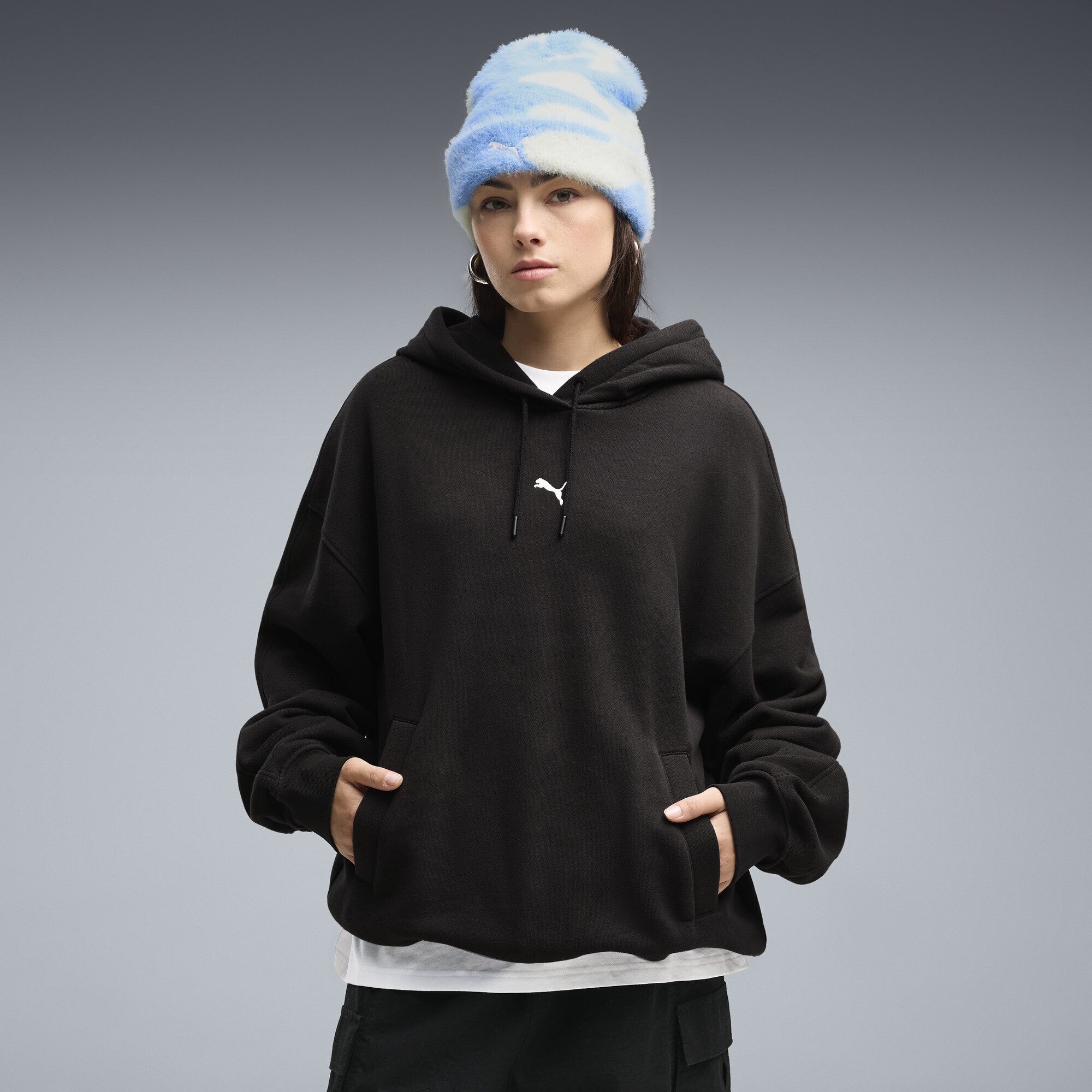 PUMA Hoodie Essentials Oversized Hoodie Damen