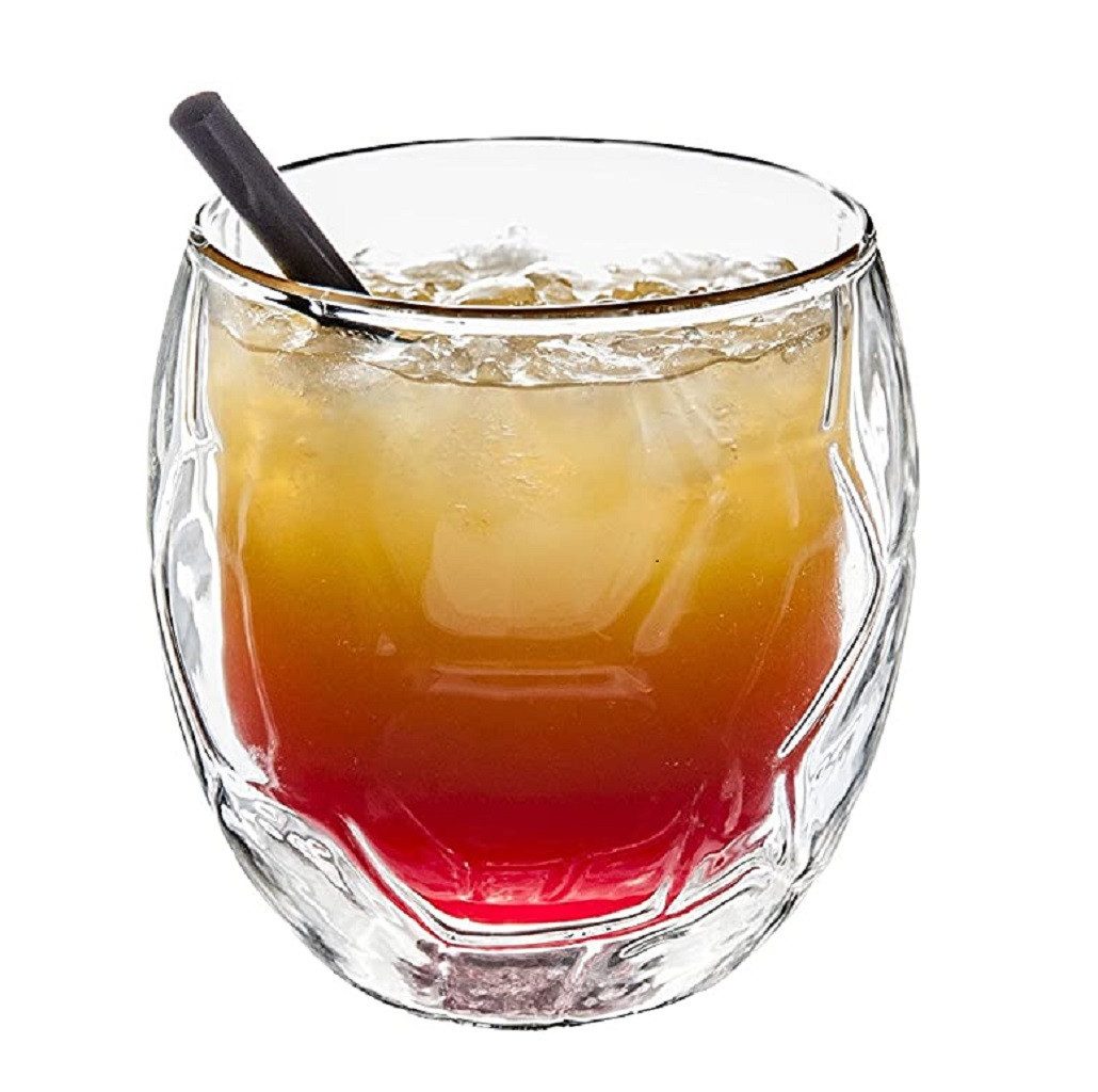 Markenwarenshop-Style Gläser-Set WM 24x Bierglas Trinkglas Fußball 350ml Thermoglas Doppelwandig, Glas
