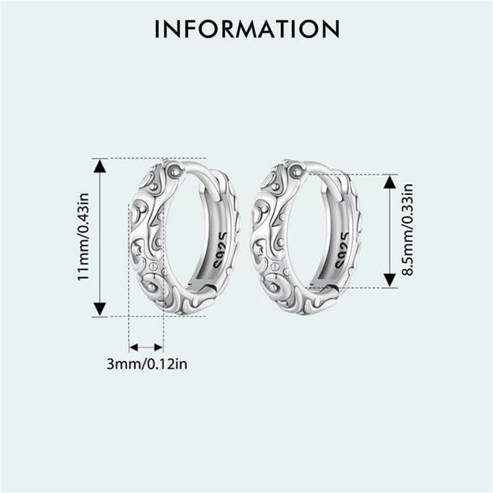 RWEUOQ Ohrring-Set 925 Sterling Silber Ohrringe, günstig online kaufen