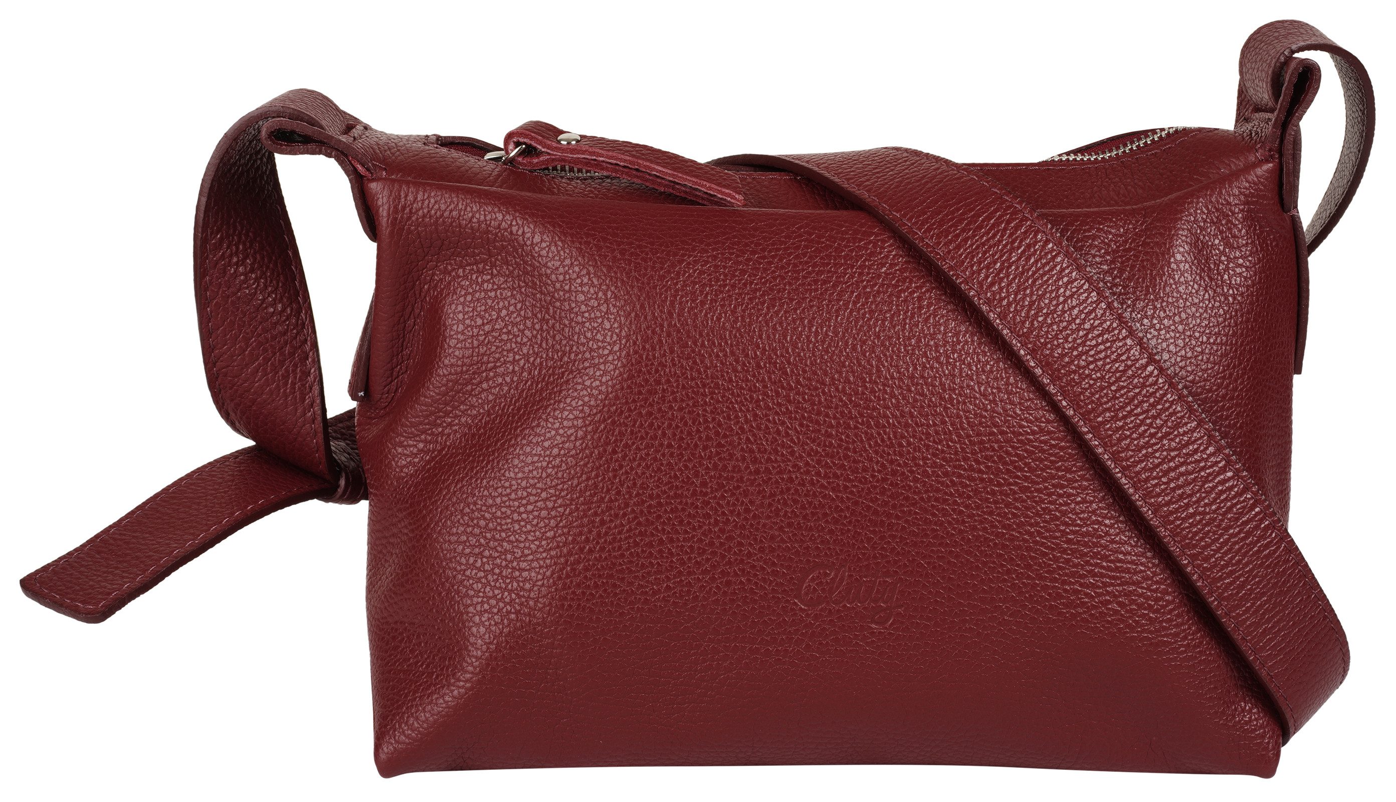 Cluty Umhängetasche, echt Leder, Made in Italy günstig online kaufen