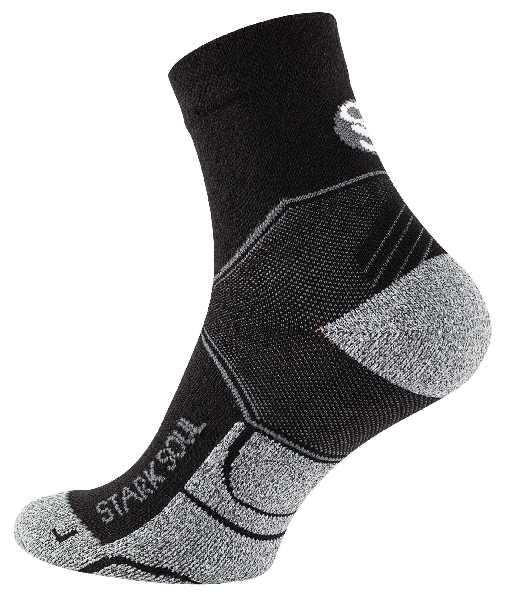 Stark Soul® Laufsocken Quarter Sport Socken, Performance - 2 Paar Laufsocken (2 Paar) Gepolsterte Sohle