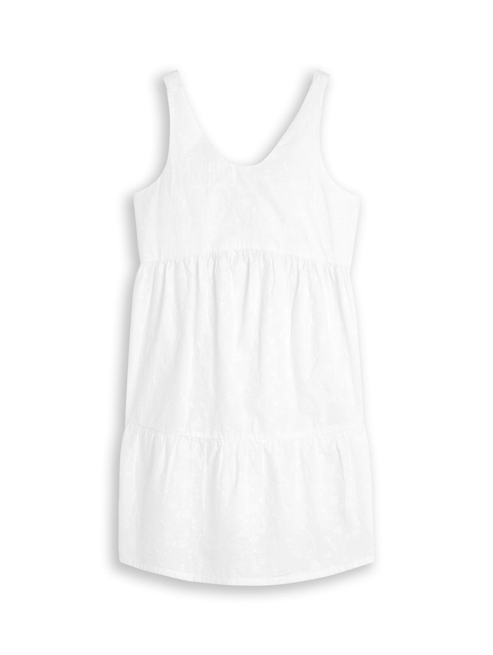 TOM TAILOR Sommerkleid Kleider & Jumpsuits Mini-Kleid mit Lochstickerei