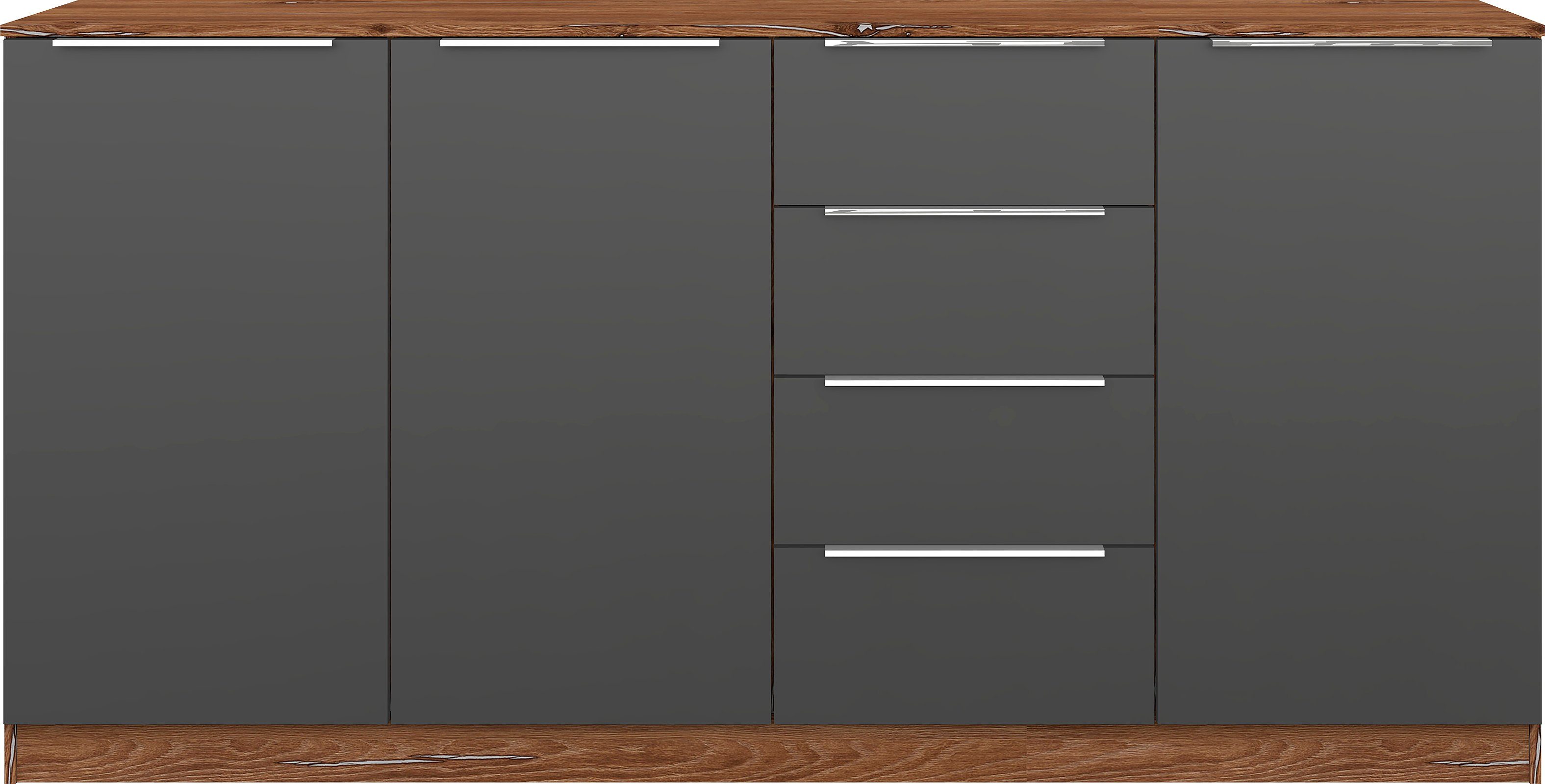 borchardt Möbel Highboard "Oliva", Breite ca. 200 cm günstig online kaufen