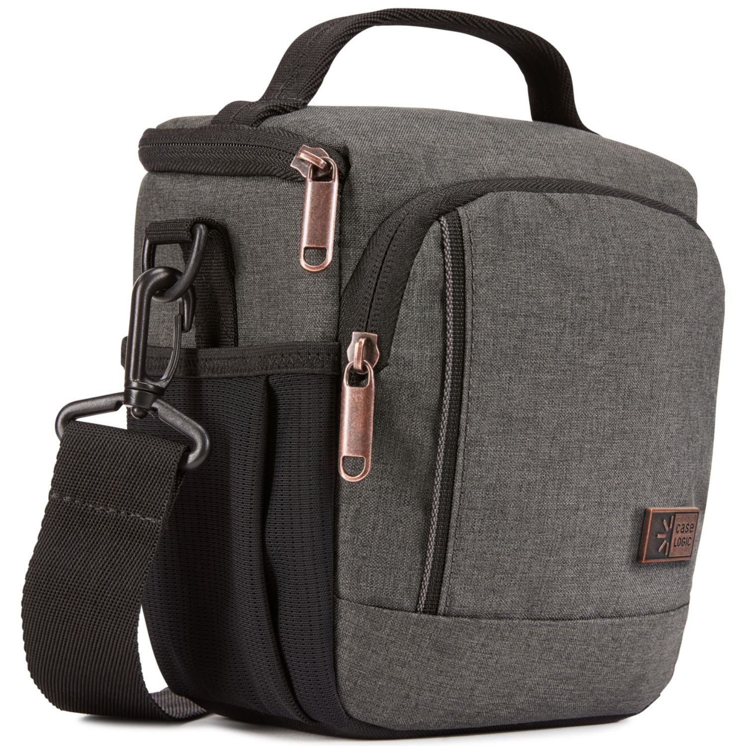 Case Logic Kameratasche Kamera-Tasche Era Universal Schutz-Hülle Grau, Gürtel-Schlaufe Innenfutter für DSLR DSLM Systemkamera