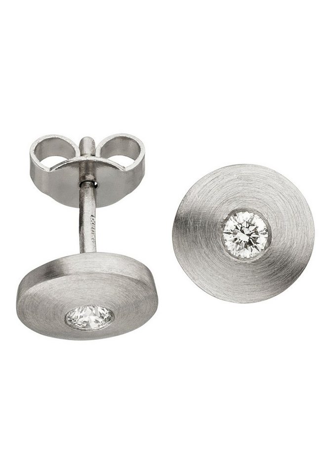 JOBO Paar Ohrstecker Diamant-Ohrringe, 9... JOBO Paar Ohrstecker Diamant-Ohrringe, 9...