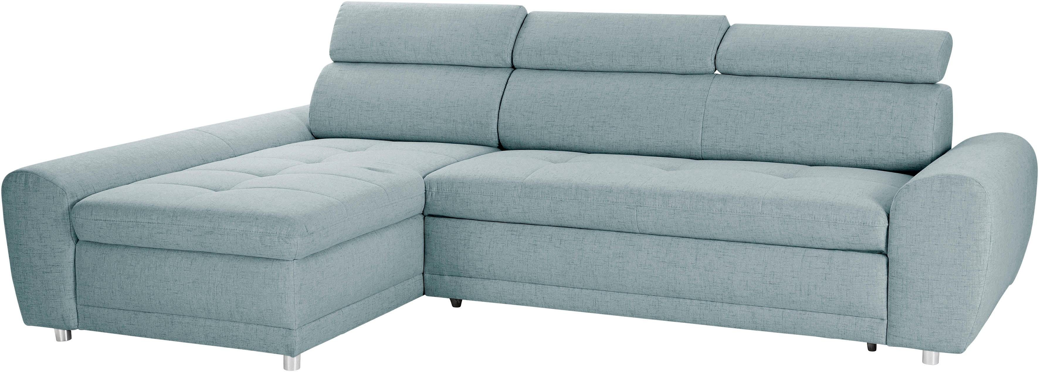 sit&more Ecksofa Riva L-Form, inklusive Kopteilverstellung, günstig online kaufen