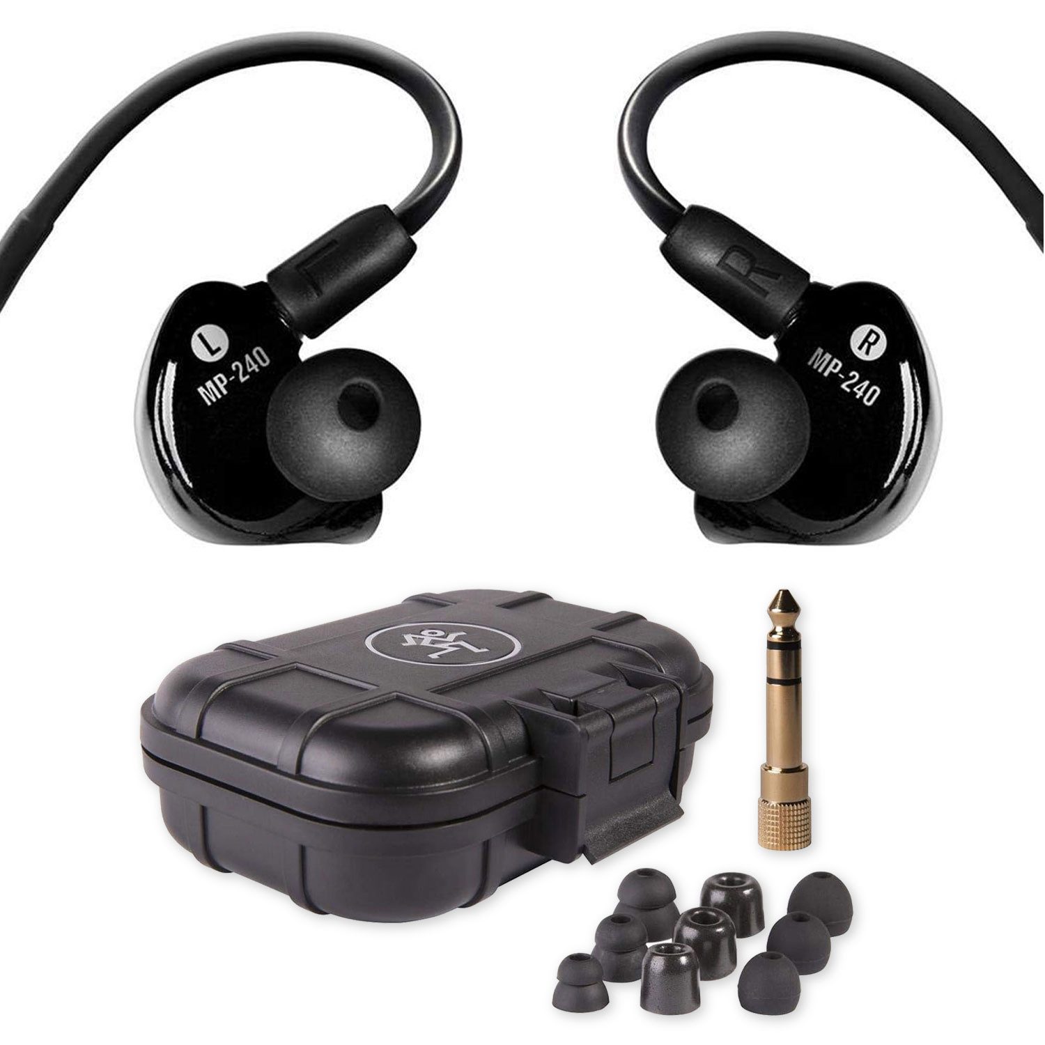 MACKIE Mackie In-Ear Kopfhörer MP-240 In-Ear-Kopfhörer (In-Ear Kopfhörer, Kabel, In-Ear Hörer mit zwei Hybridtreibern)