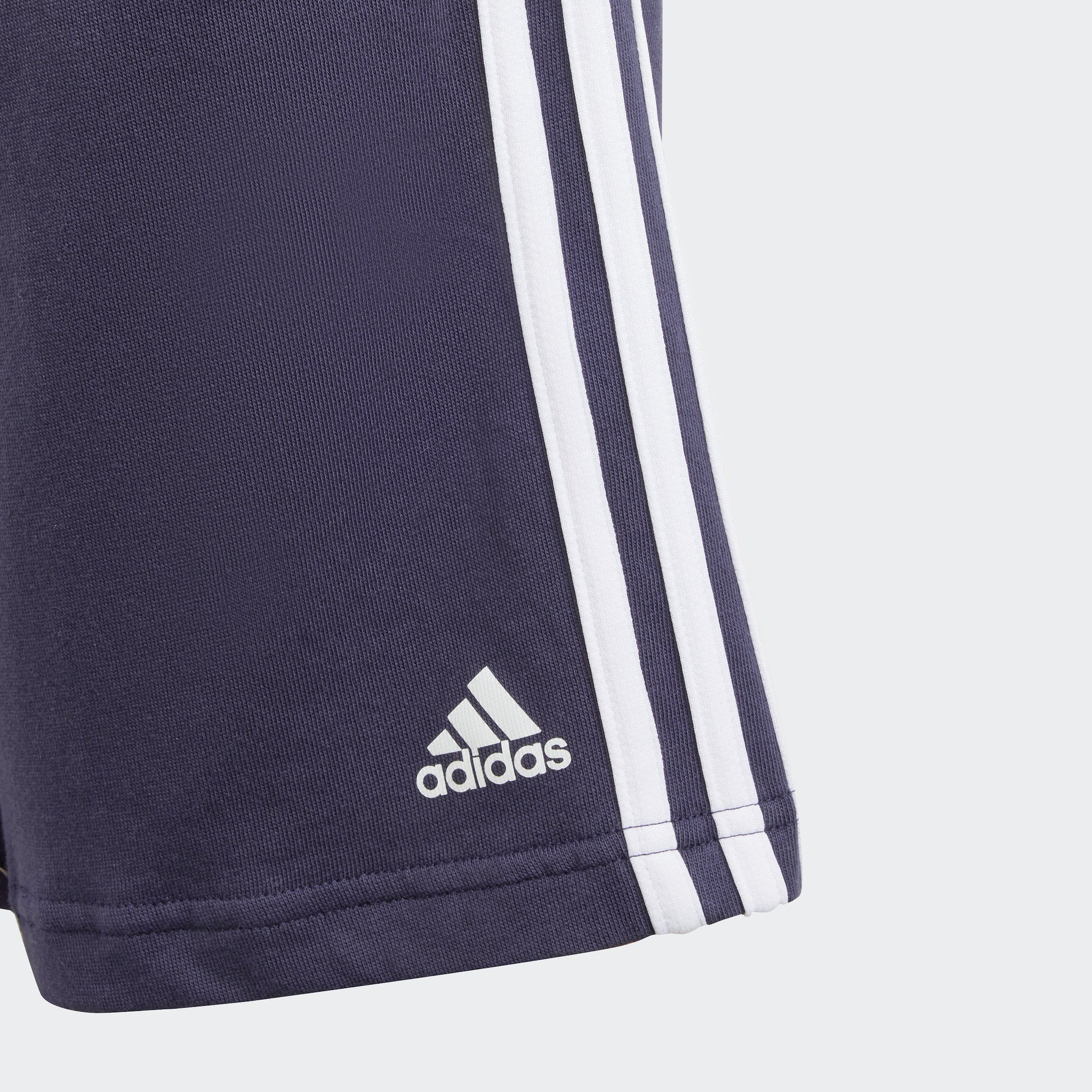 adidas Sportswear Shorts / ESSENTIALS 3-STREIFEN White (1-tlg) Legend Ink KNIT