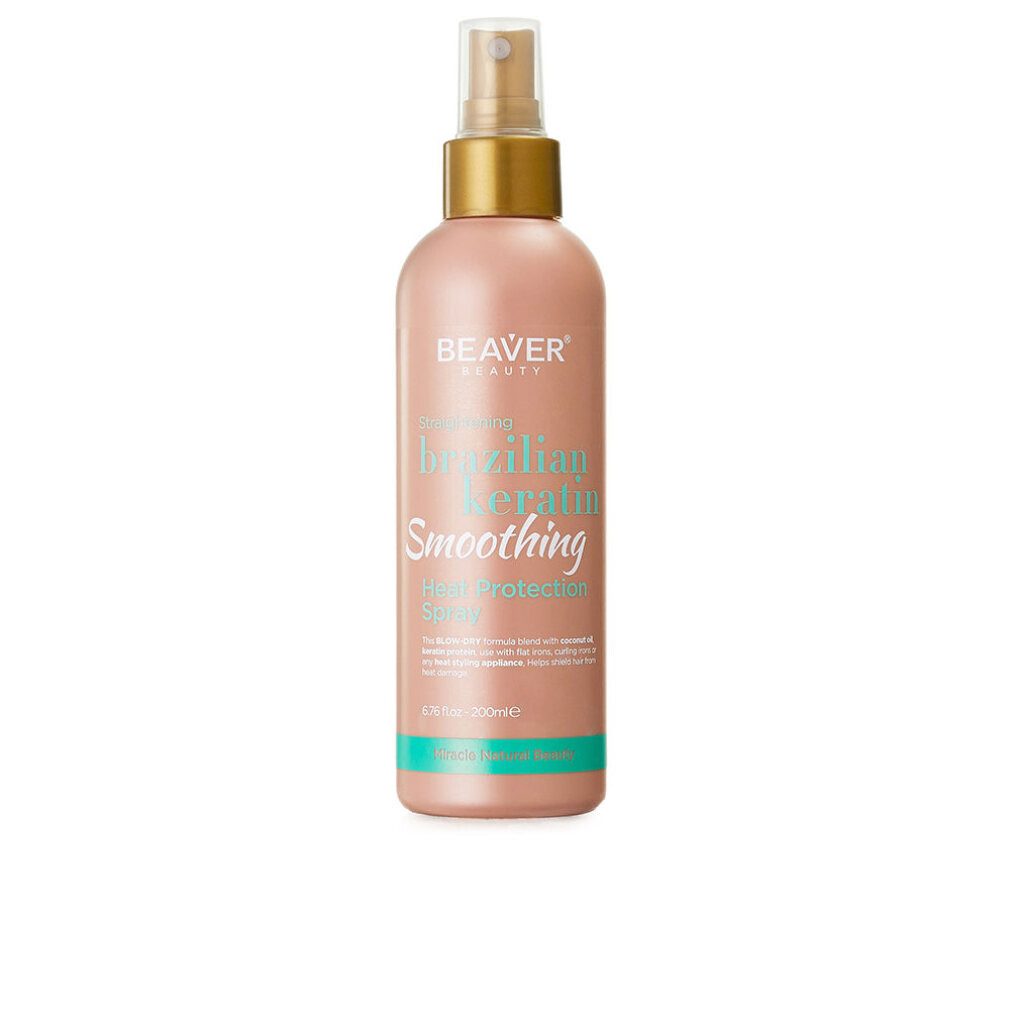 Beaver Haarpflege-Set Biber BRAZILIAN KERATIN Hitzeschutzspray