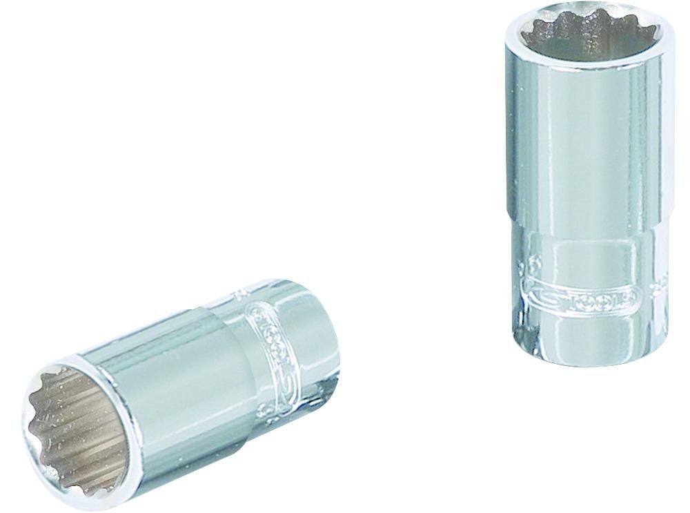 KS Tools 918.1506 Stecknuss 5,5 Mm – 1/4 Zoll Antrieb, 12-kant, Chrom-Vanadium, Poliert