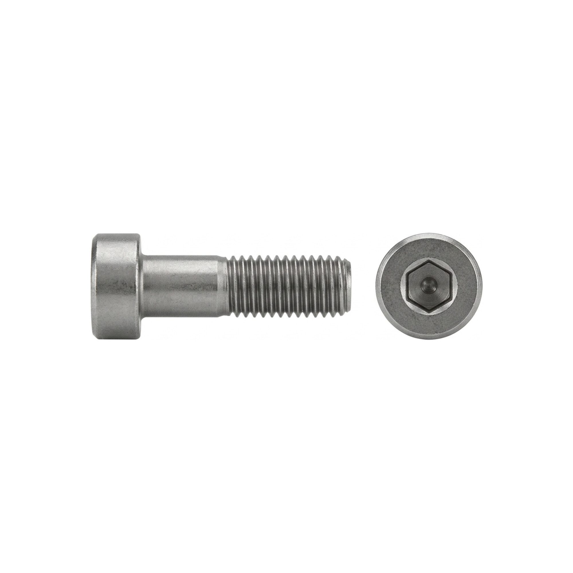 Contorion Schraube DIN 6912 Zylinderkopf-Schaftschraube niedrige Form M6x35 Stahl 8.8 gal