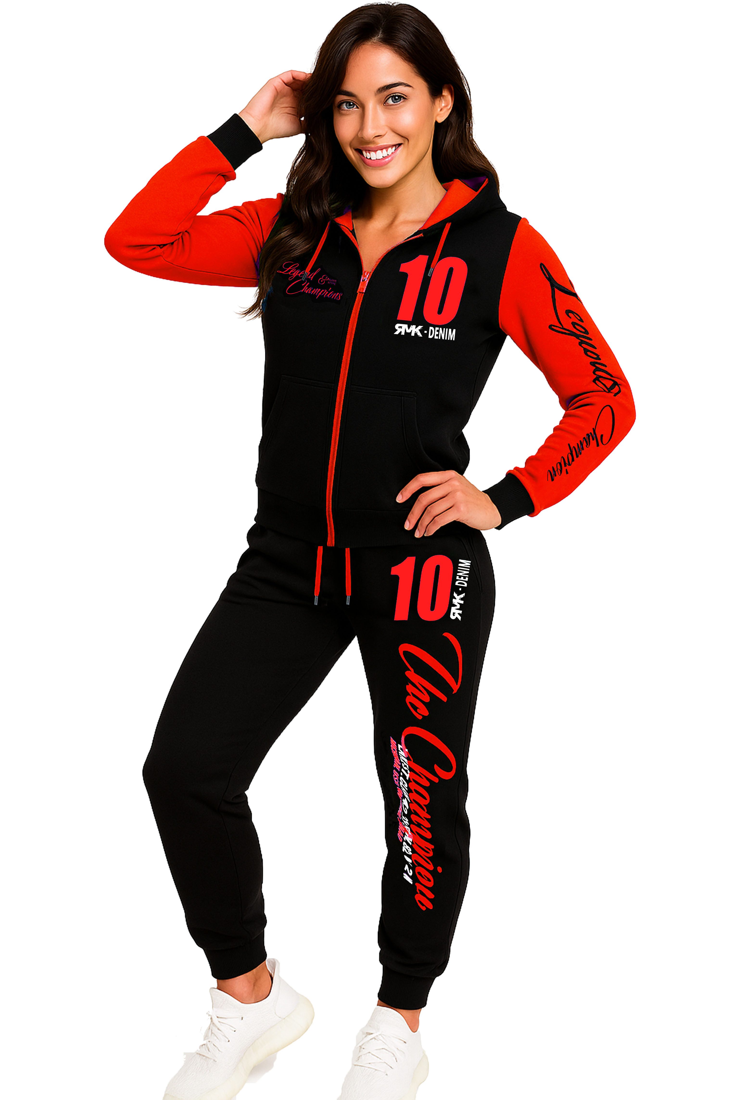 RMK Jogginganzug Damen Trainingsanzug Sportanzug Freizeitanzug Fitness 10 C günstig online kaufen