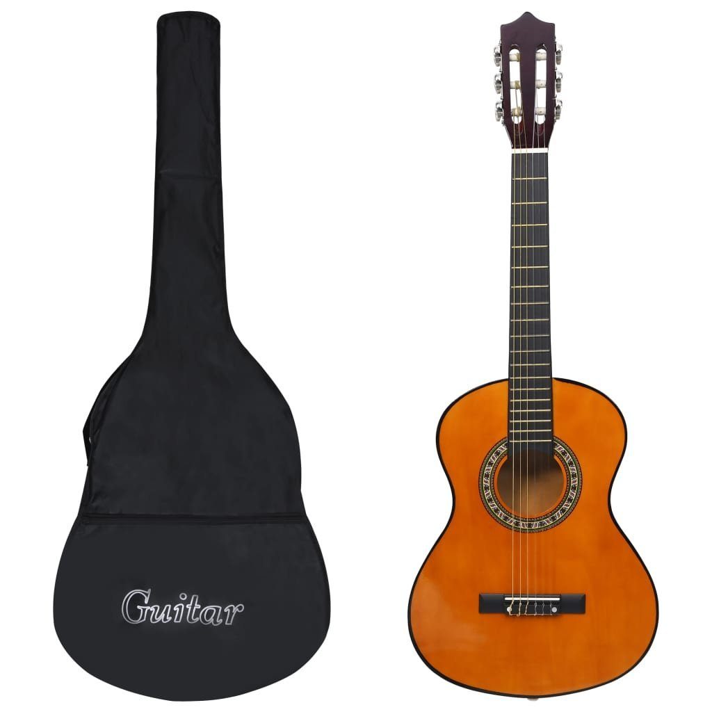 vidaXL Westerngitarre 8-tlg. Klassische Gitarre Set für Kinder und Anfänger 1/2 34"