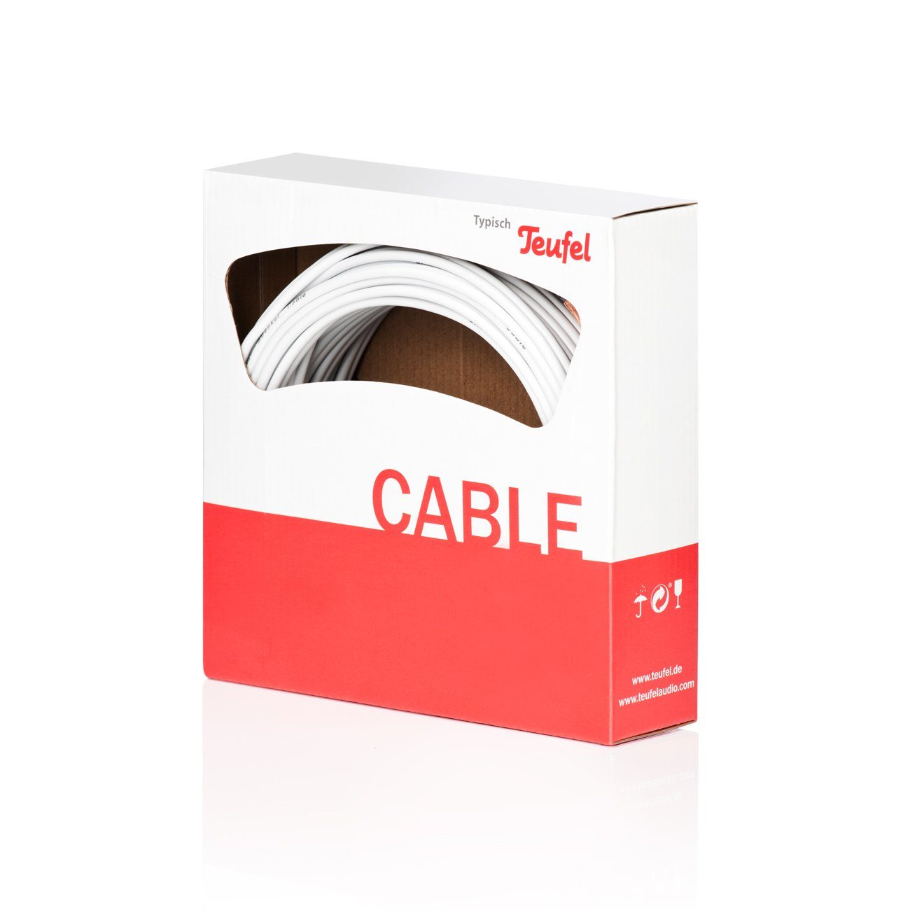 Teufel 15 m Lautsprecherkabel C2515S Audio-Kabel, (1500 cm)