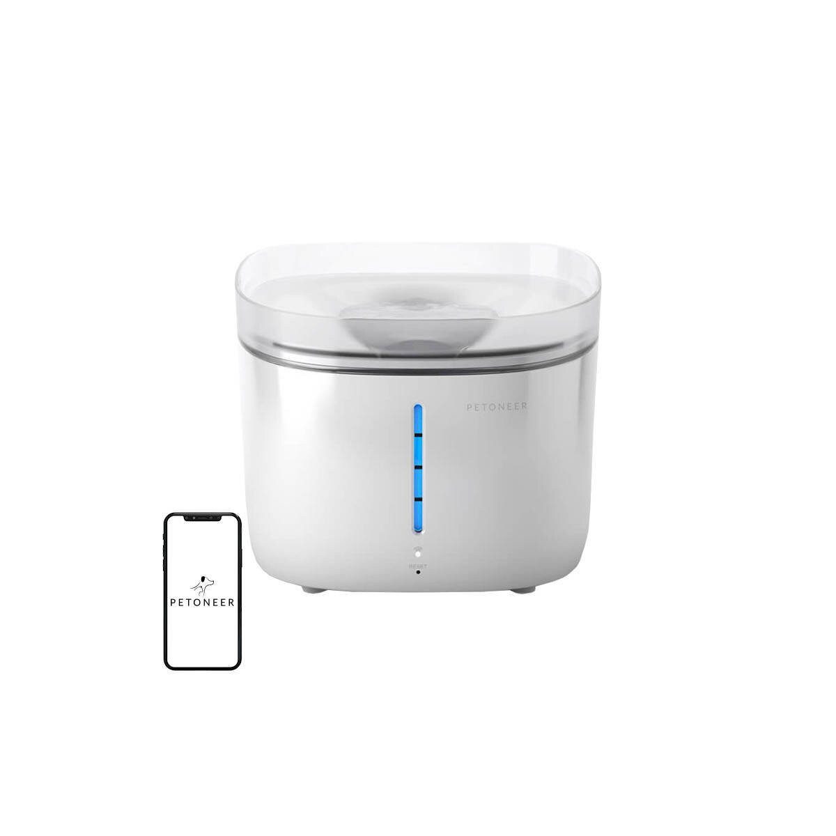 Petoneer Wasserspender Petoneer Fresco Ultra Smart Trinkbrunnen für Haustiere