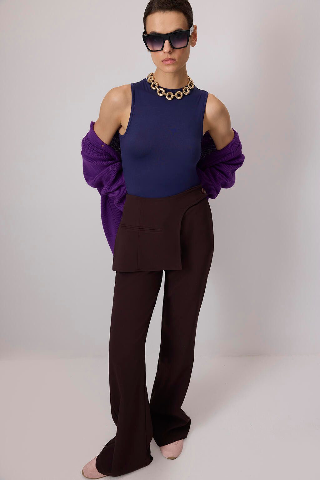 touche prive Kurzarmbody ÄRMELLOSE UNTERWÄSCHE-TUNIKA ZUM TURTLENKEN