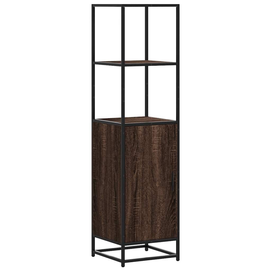 vidaXL Highboard Highboard Braun Eichen-Optik 35,5x35x139cm günstig online kaufen