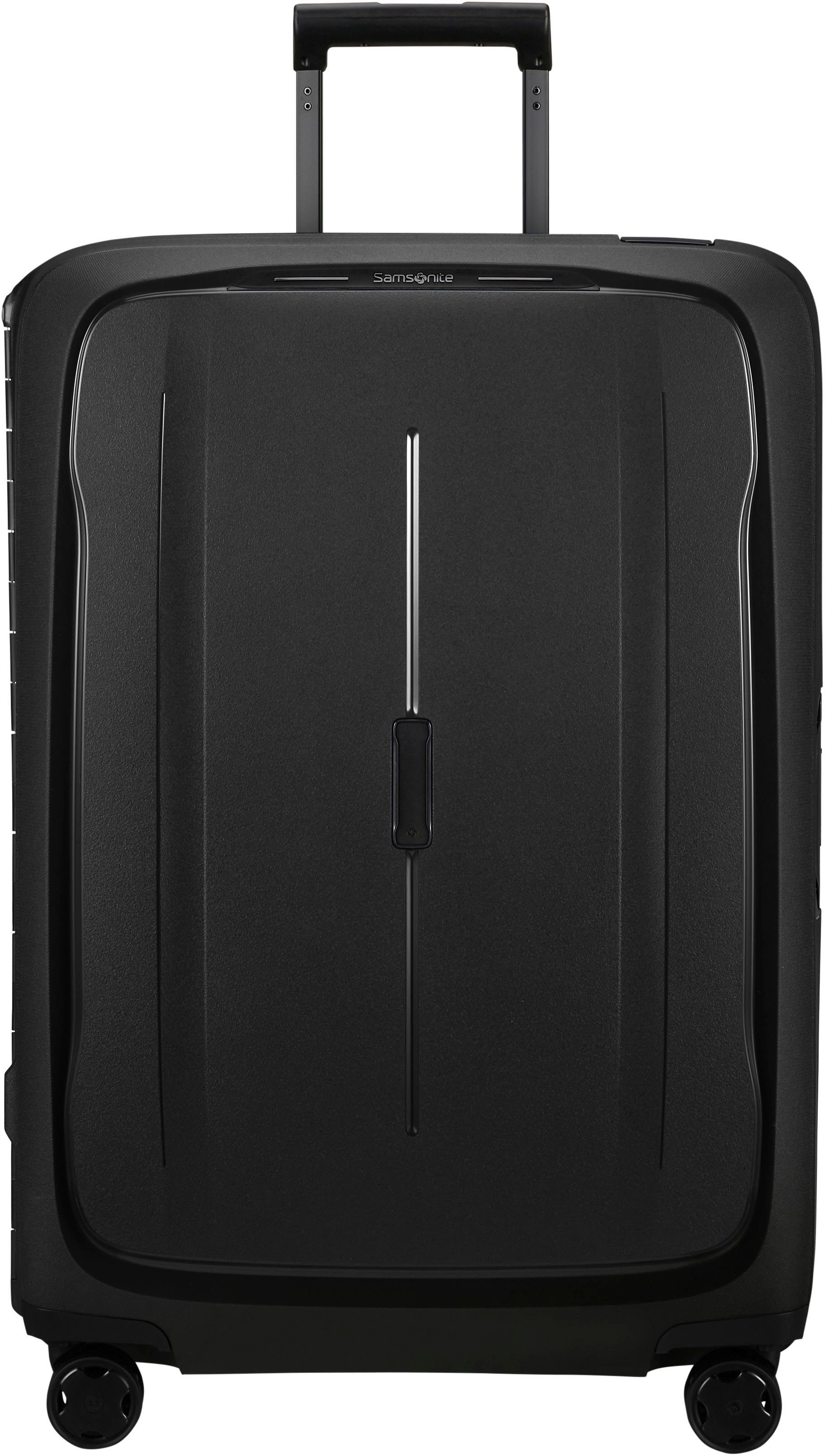 Samsonite Hartschalen-Trolley ESSENS, verschiedene Größen und Farben, 4 Rollen, Reisekoffer Hartschalenkoffer Koffer für Flugreisen TSA-Schloss