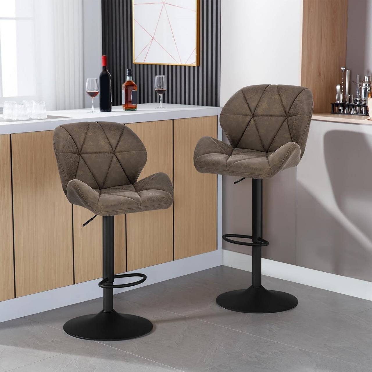 Woltu Barhocker (2 St), Barstuhl Bistrostuhl, günstig online kaufen