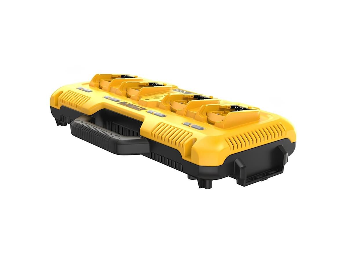 DeWalt Vierfach Schnelllade-Gerät (LED-Anzeige, Temperatursensor)