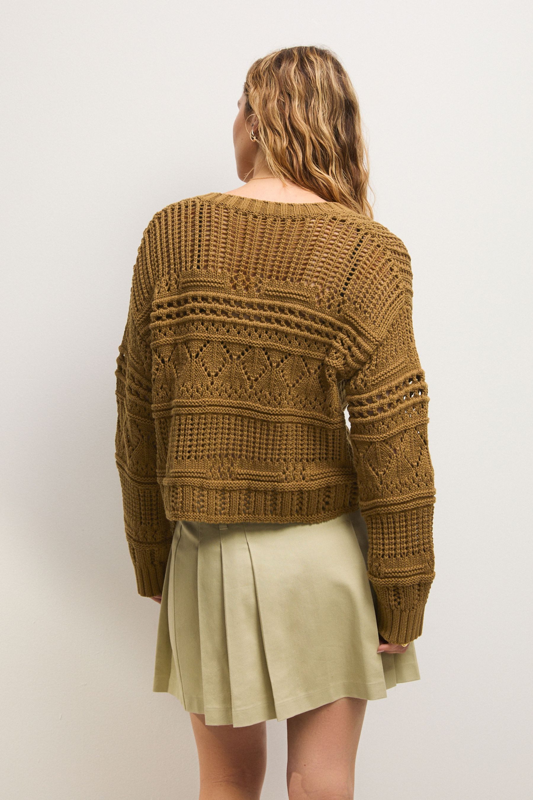 Next V-Ausschnitt-Pullover Langarm-Pullover mit V-Ausschnitt und günstig online kaufen