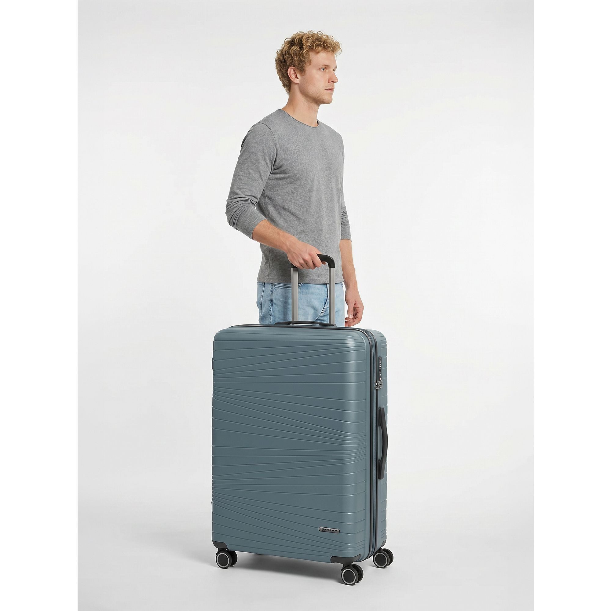 Franky Hartschalen-Trolley Dallas 3.0, 4 Rollen, Polypropylen