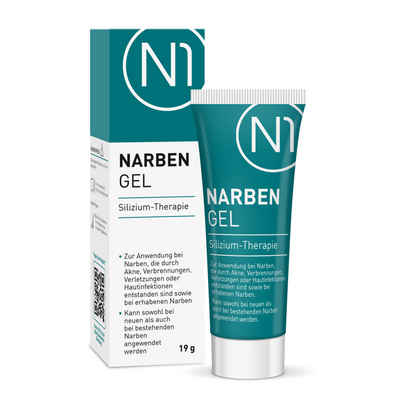 N1 Healthcare Hautpflegegel Narbengel auf Silikon-Basis 19g, Für neue und bis zu 2 Jahre alte Narben
