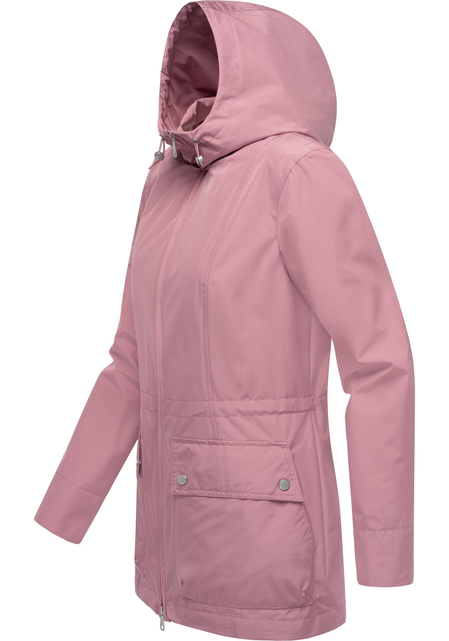 Ragwear Funktionsjacke Monadetta A Wasserdichte und atmungsaktive Übergangsjacke mit Kapuze – Bild 2 von 5