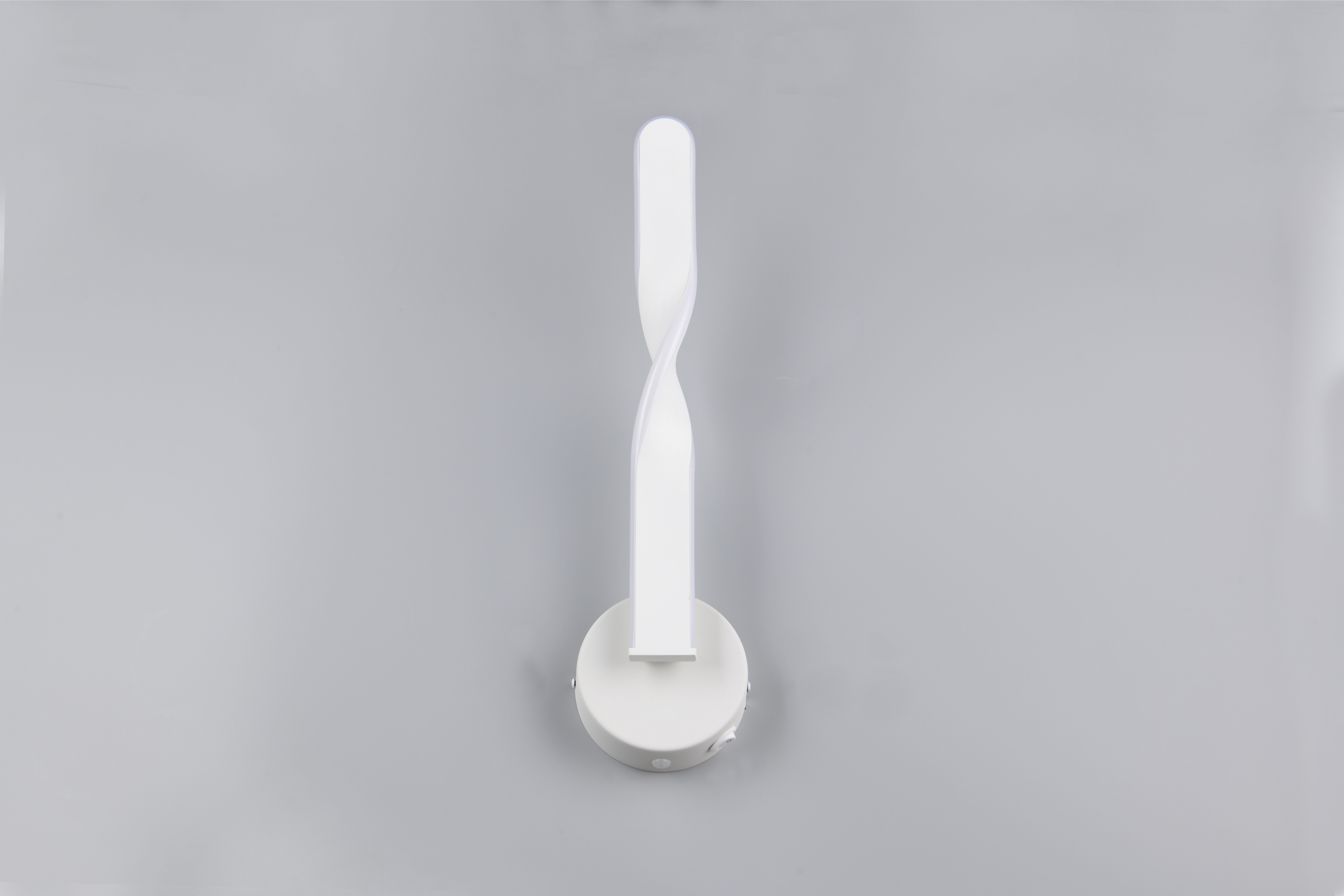 Reality Leuchten LED Wandleuchte GINKO, LED Wandlampe mit Schalter, 11W 1250 Lumen 4000K kaltweiß, Ein-/Ausschalter, LED fest integriert, Kaltweiß, On/Off Kippschalter, elegant geschwungene LED Elemente Höhe 45,5cm