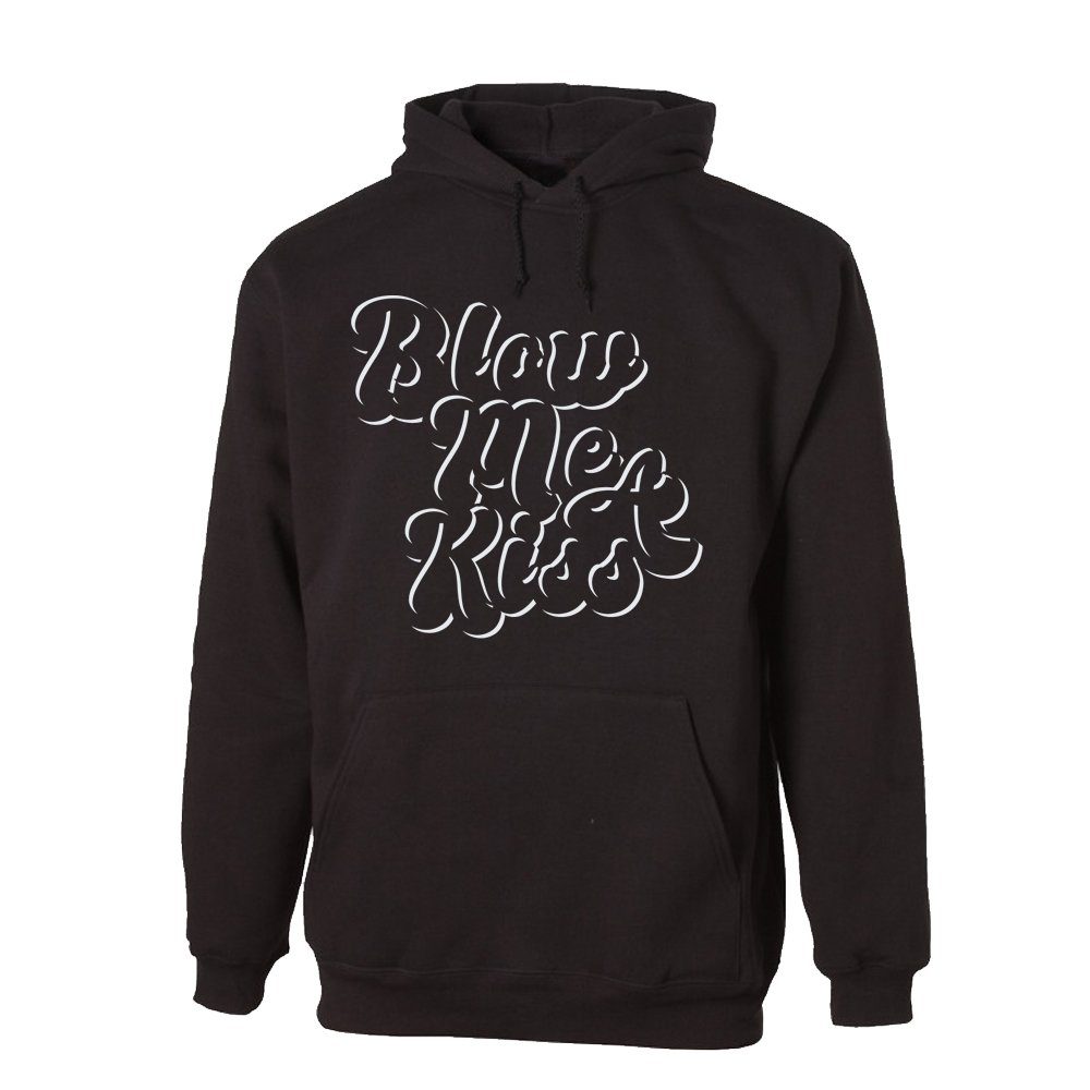 Ggraphics Hoodie Blow me a Kiss mit trendigem Frontprint, Aufdruck auf