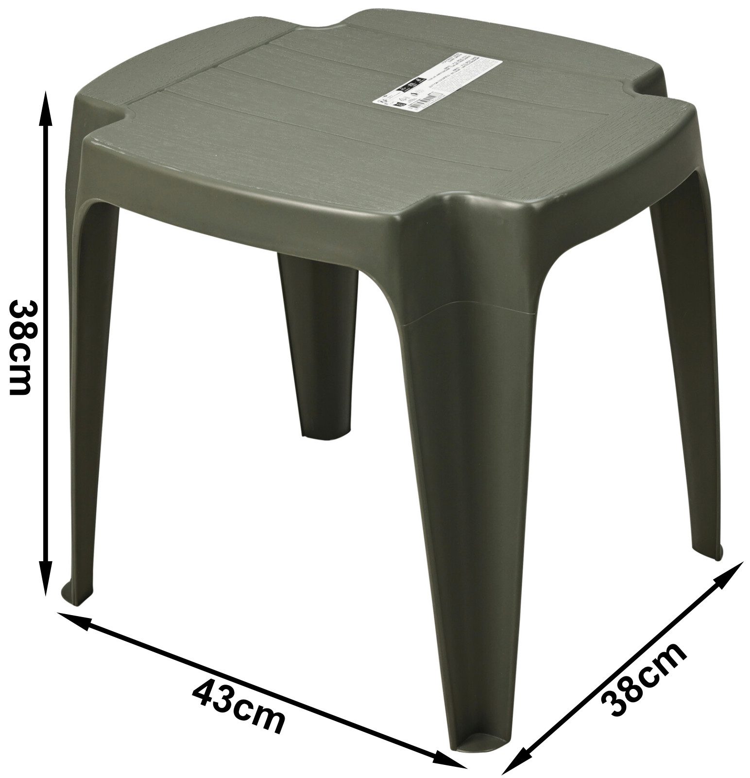 Progarden Sitzhocker Gartenhocker Campinghocker Fußhocker Kniehocker günstig online kaufen
