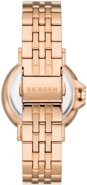 Skagen Quarzuhr SIGNATURE LILLE SPORT, Armbanduhr, Damenuhr, Datum, analog