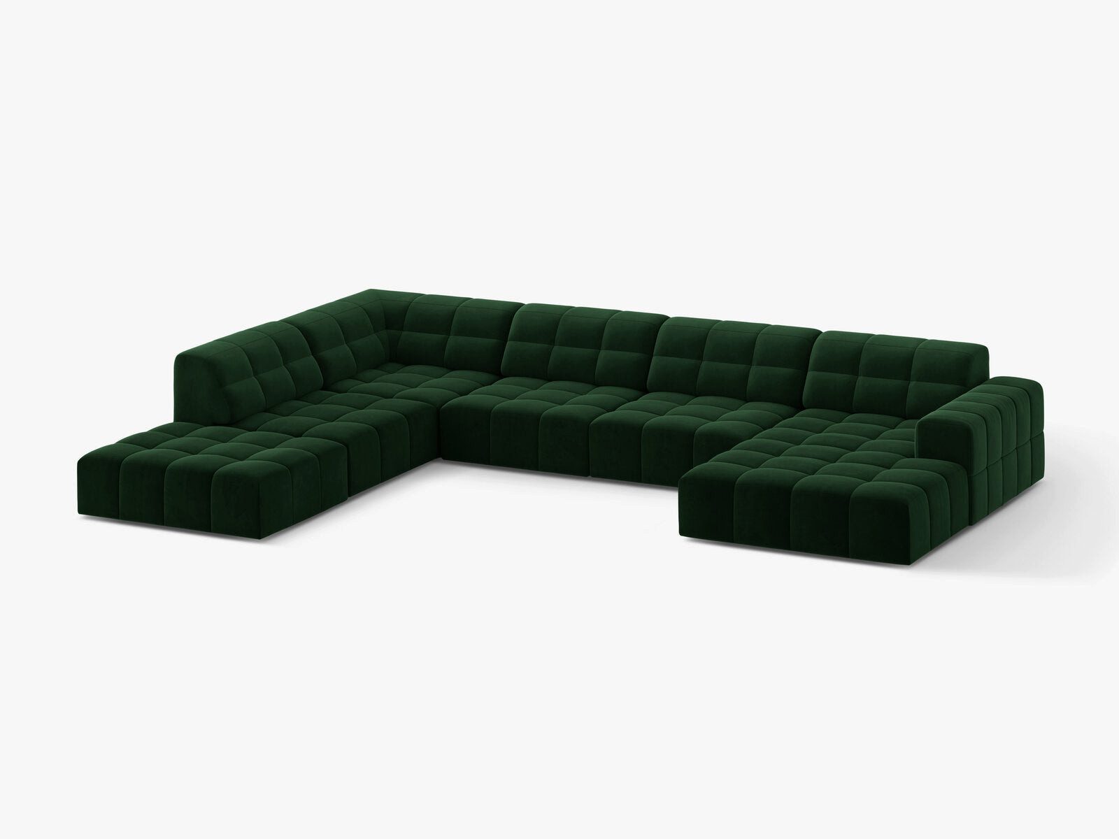 Micadoni Ecksofa Jennifer, 7-Sitzer Panorama Sofa