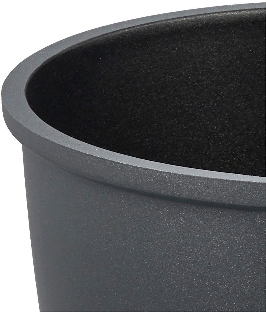 Elo Bräter Alucast, Aluminiumguss (1-tlg., 1 Bräter mit Glasdeckel), Aromaknopf, Induktion