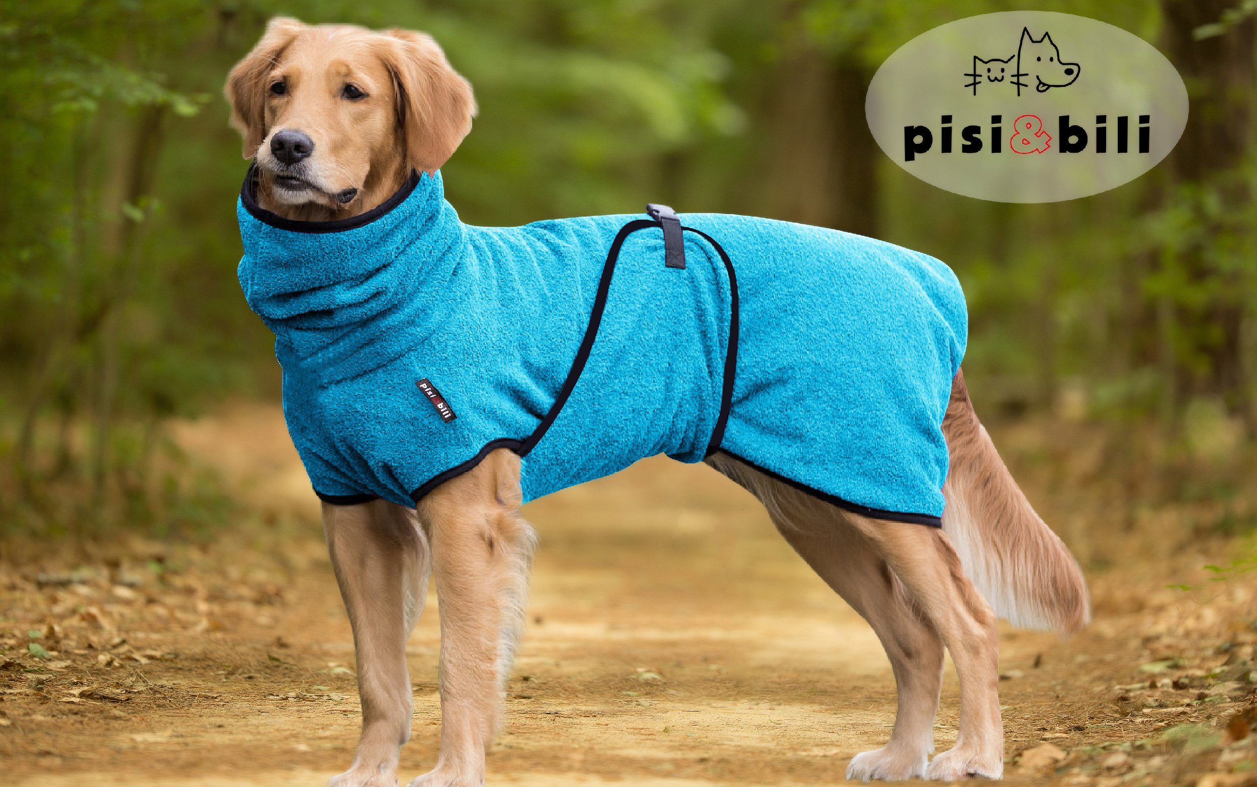 Pisi & Bili Hundebademantel »100% Baumwolle Hundebademantel«, Wintermäntel,  zum Trocknen online kaufen | OTTO